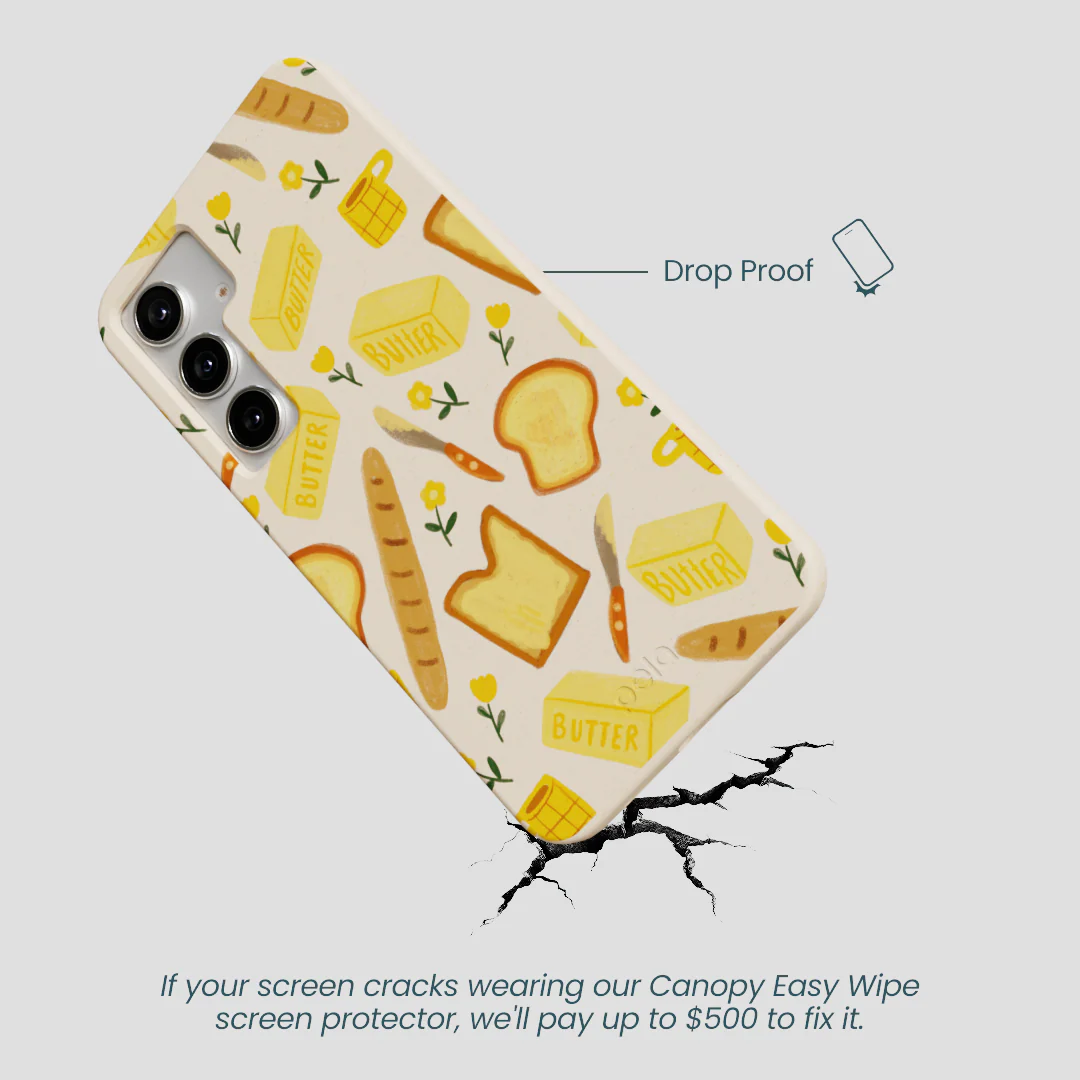 Seashell Toast Garden Samsung Galaxy S25+(Plus) Case - Image 5