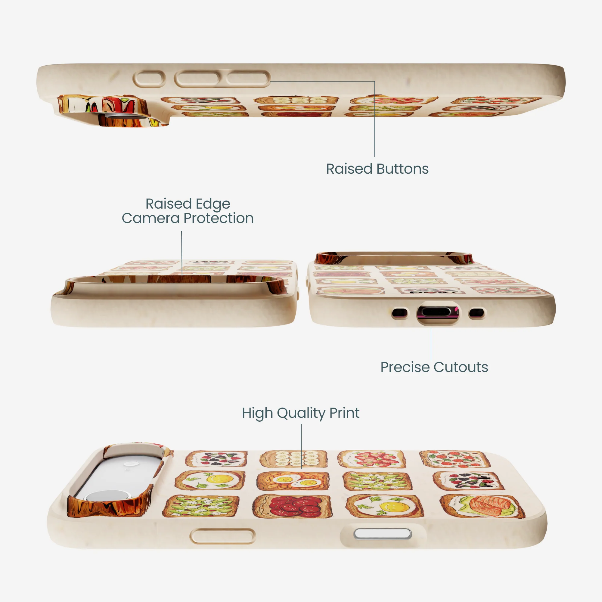 Seashell Toasted iPhone Air Case - Image 2