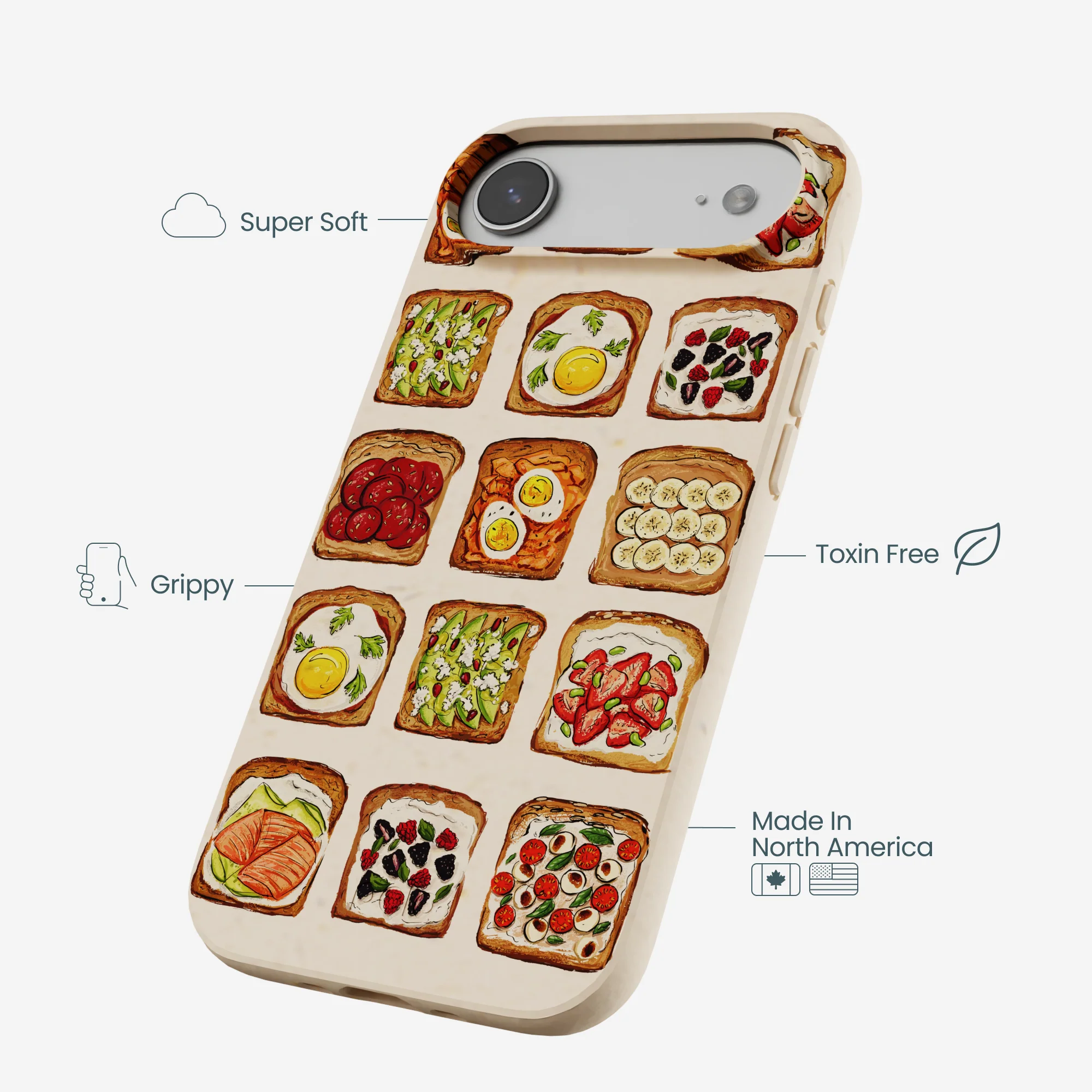 Seashell Toasted iPhone Air Case - Image 3