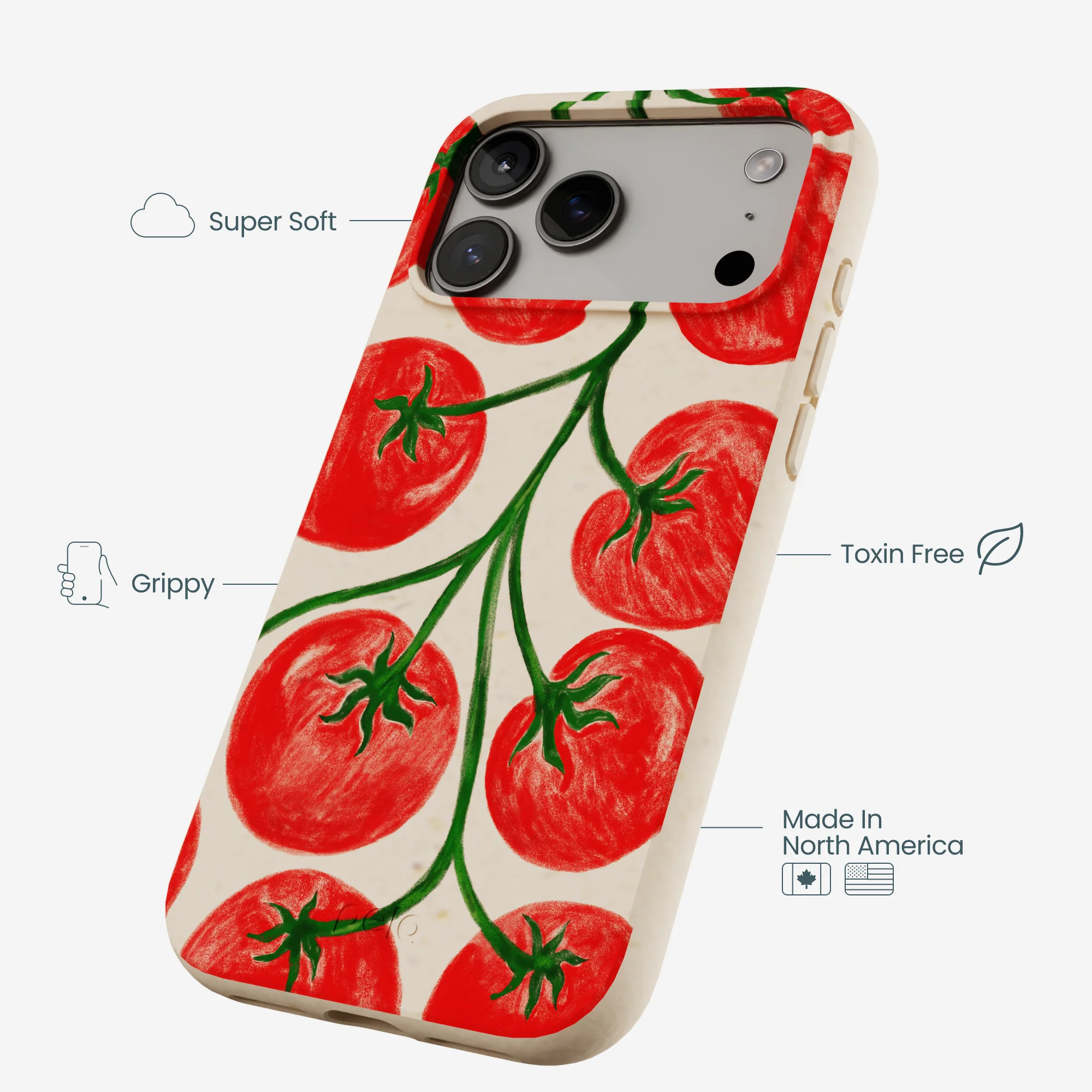Seashell Tomato Tango iPhone 17 Pro Max Case - Image 4