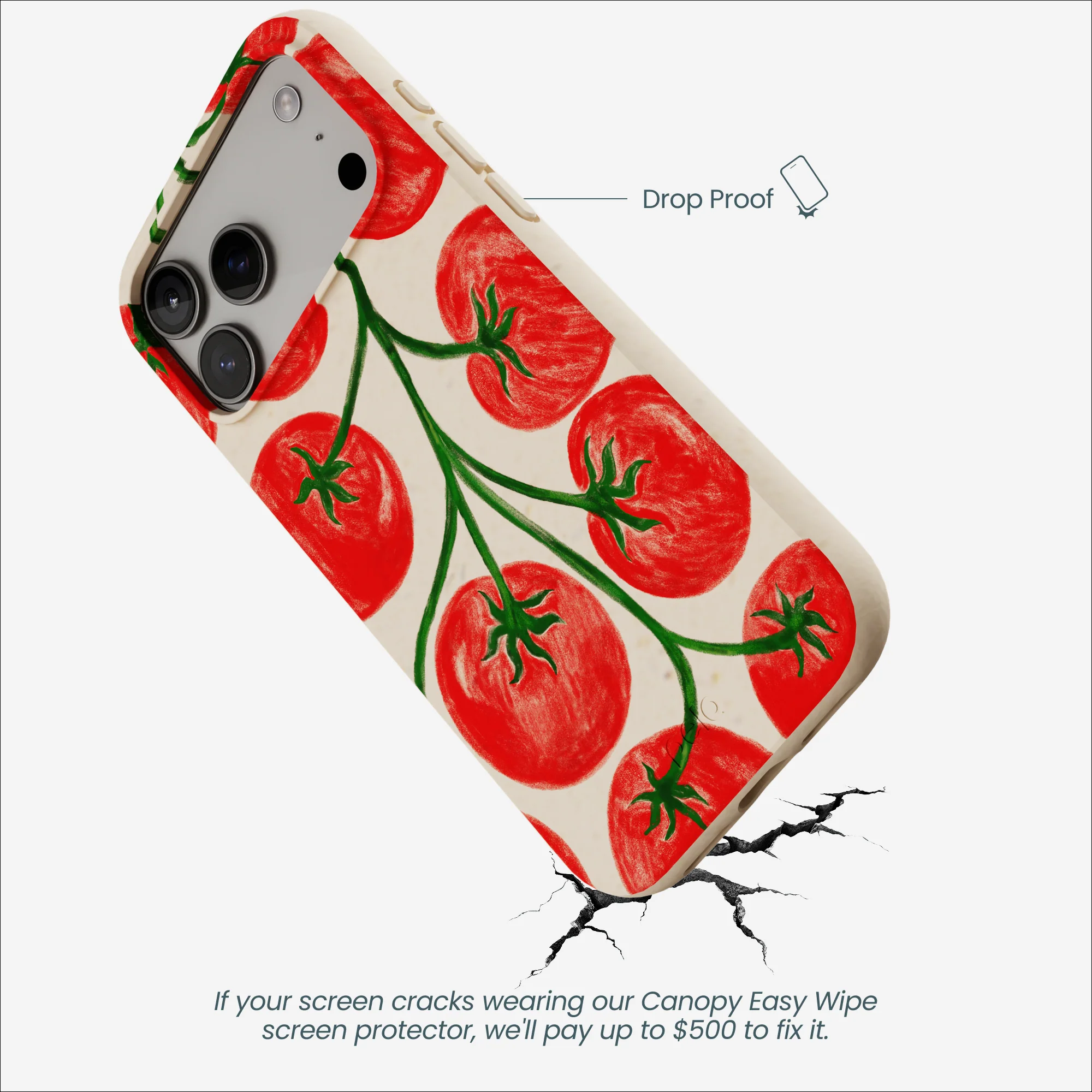 Seashell Tomato Tango iPhone 17 Pro Max Case - Image 5