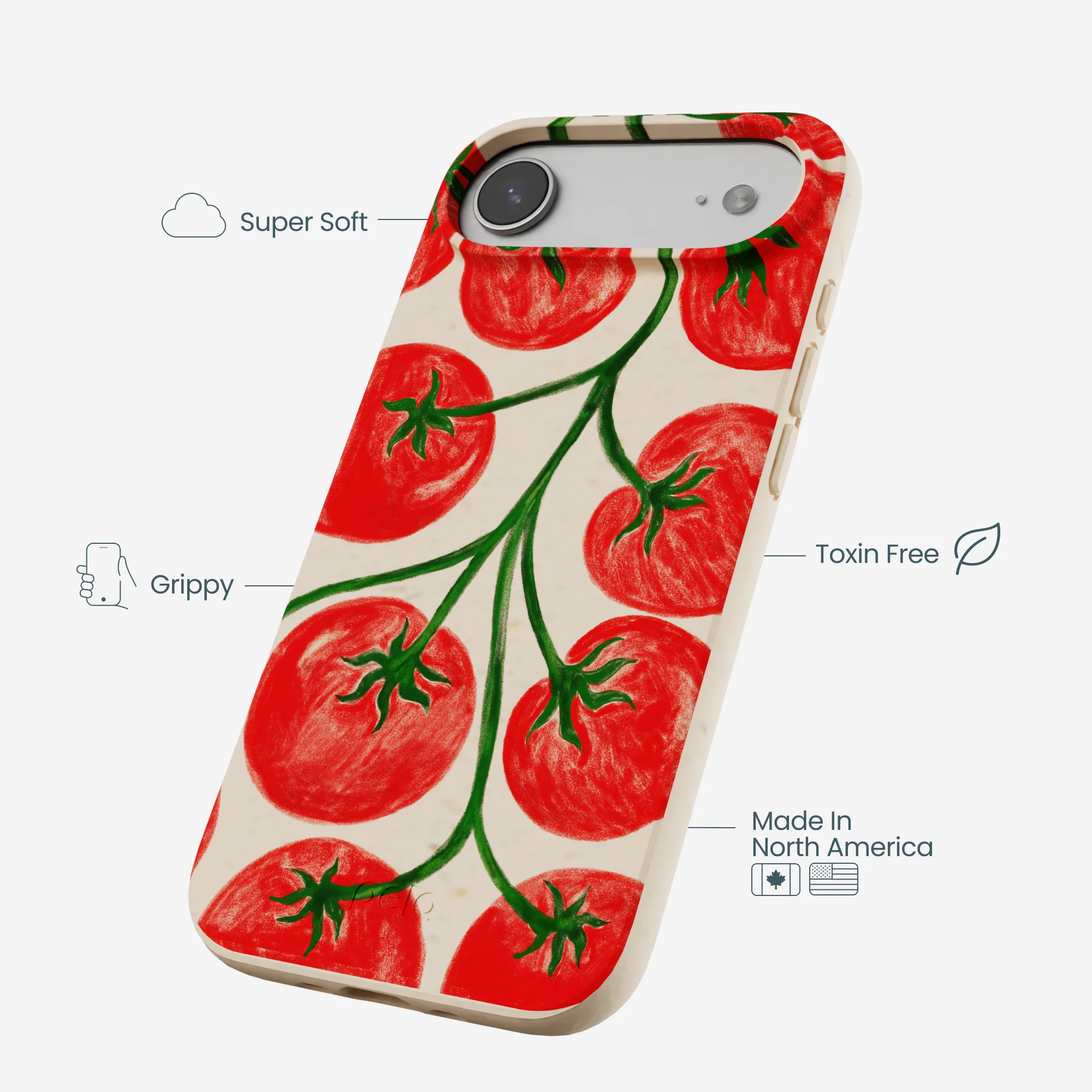 Seashell Tomato Tango iPhone Air Case - Image 4