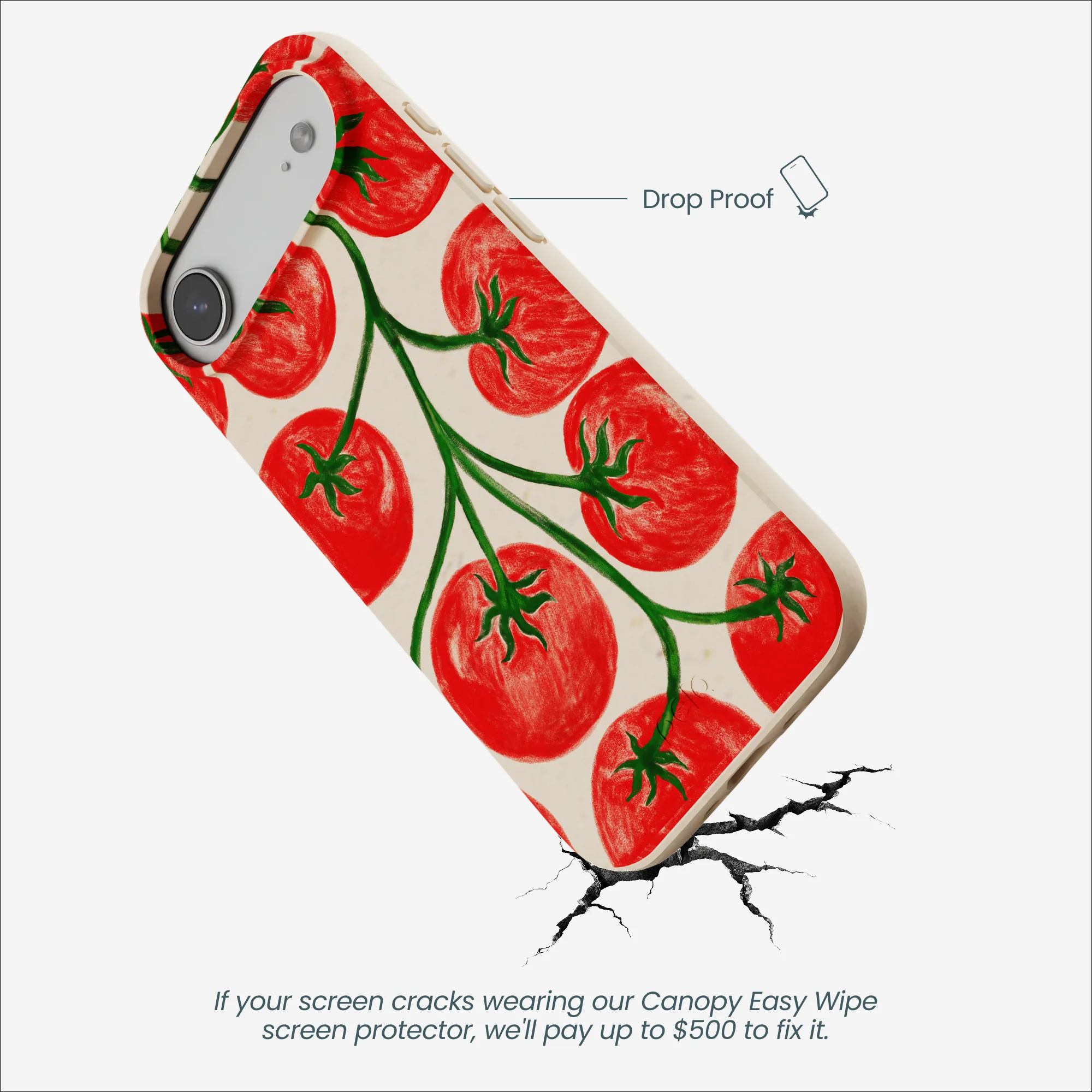 Seashell Tomato Tango iPhone Air Case - Image 5