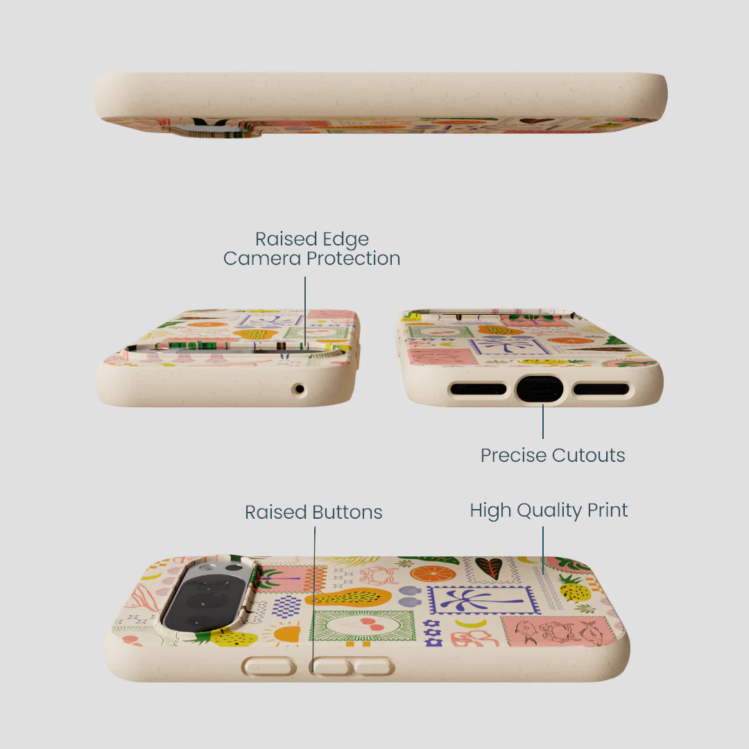 Seashell Tropic Muse Google Pixel 10/10 Pro Case - Image 3