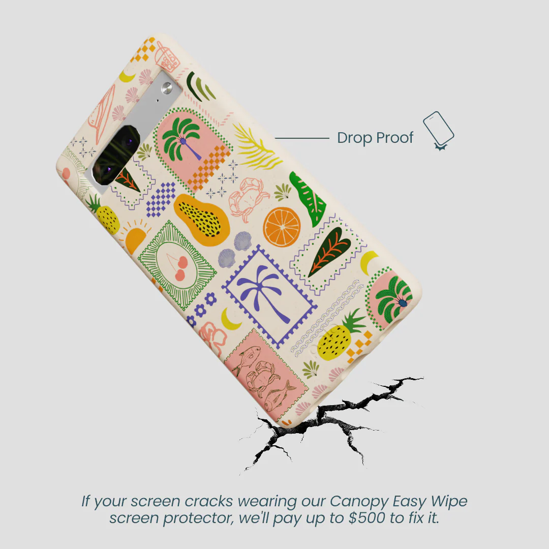 Seashell Tropic Muse Google Pixel 7a Case - Image 5