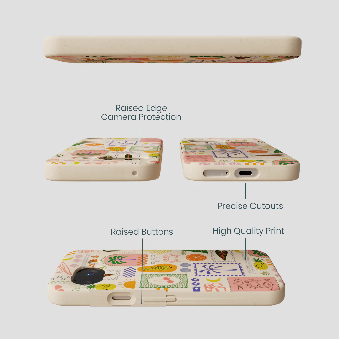 Seashell Tropic Muse Google Pixel 9a Case - Image 3