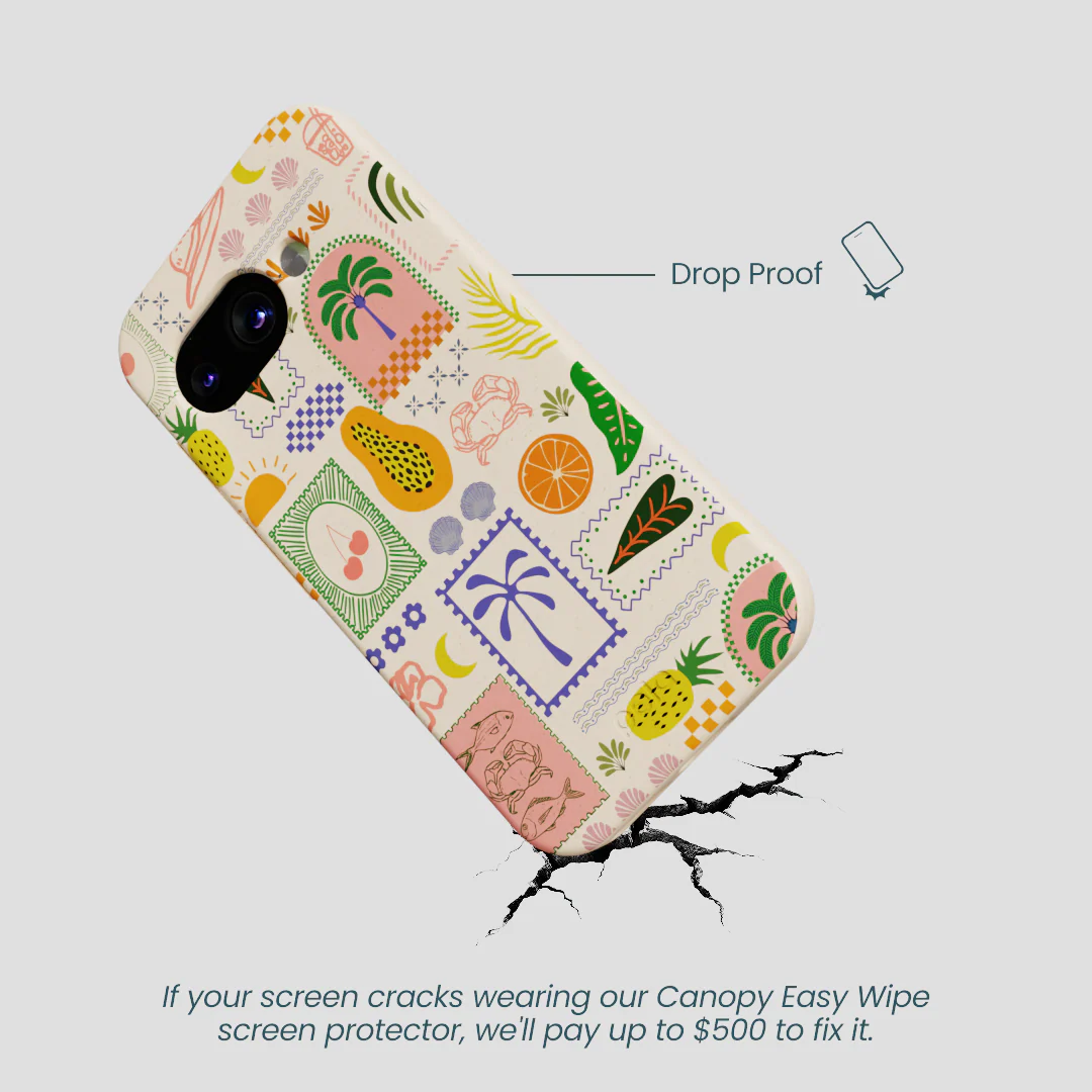 Seashell Tropic Muse Google Pixel 9a Case - Image 5