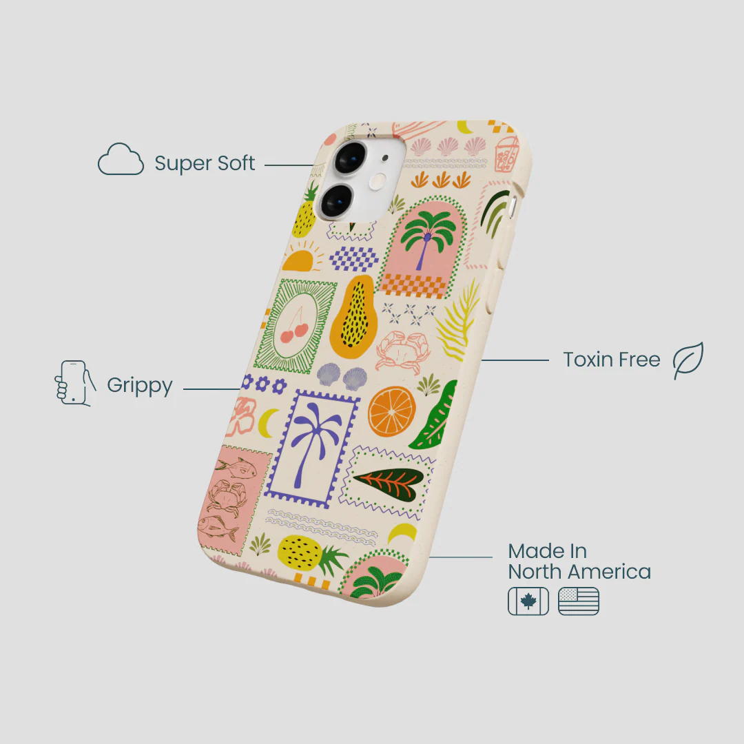 Seashell Tropic Muse iPhone 12 Mini Case - Image 4