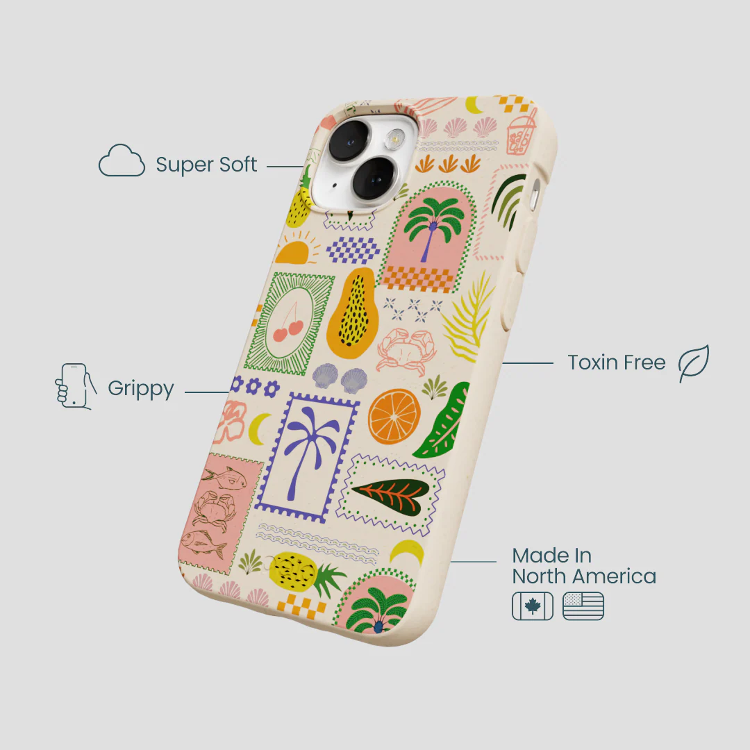 Seashell Tropic Muse iPhone 13 Case - Image 4
