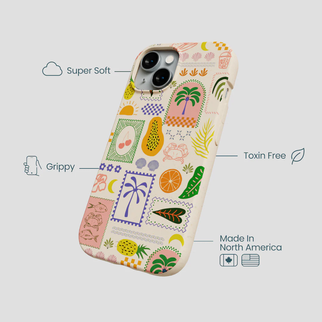 Seashell Tropic Muse iPhone 14 Case - Image 4