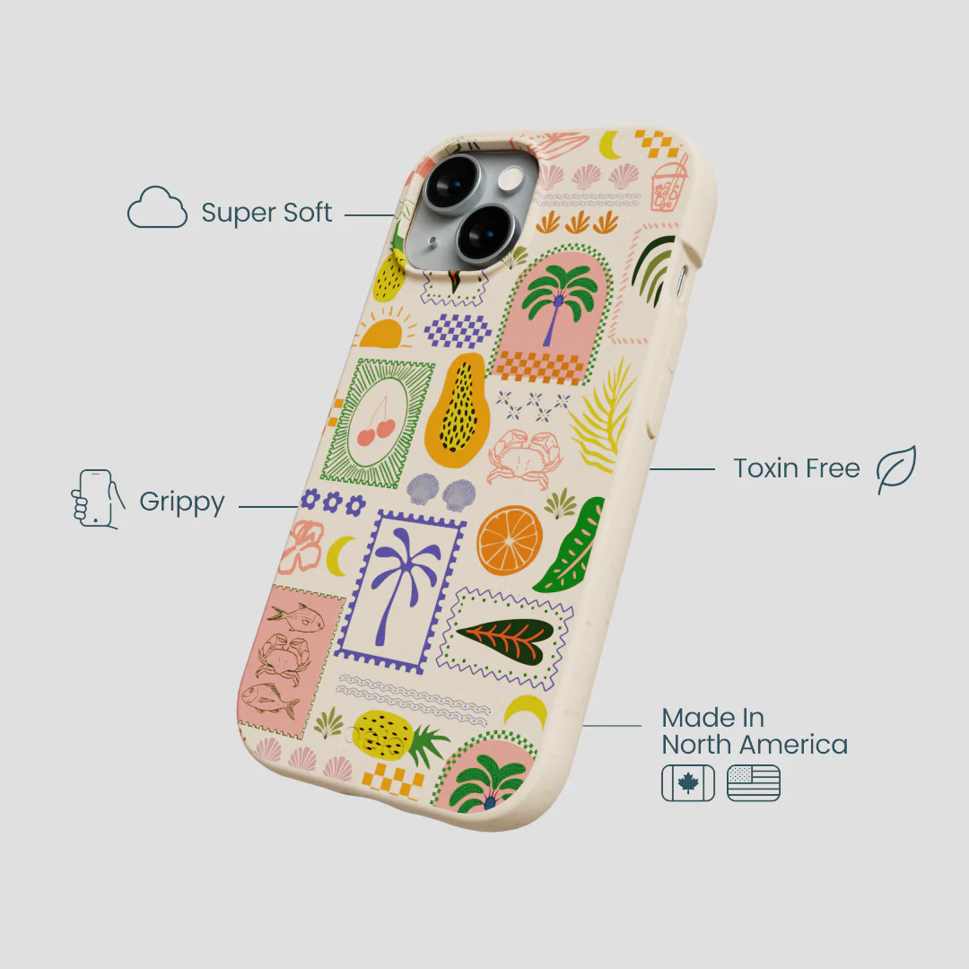 Seashell Tropic Muse iPhone 15 Case - Image 4