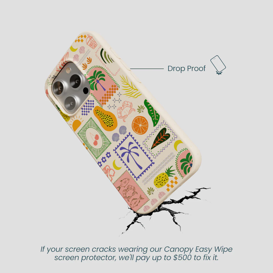 Seashell Tropic Muse iPhone 16 Pro Case - Image 5