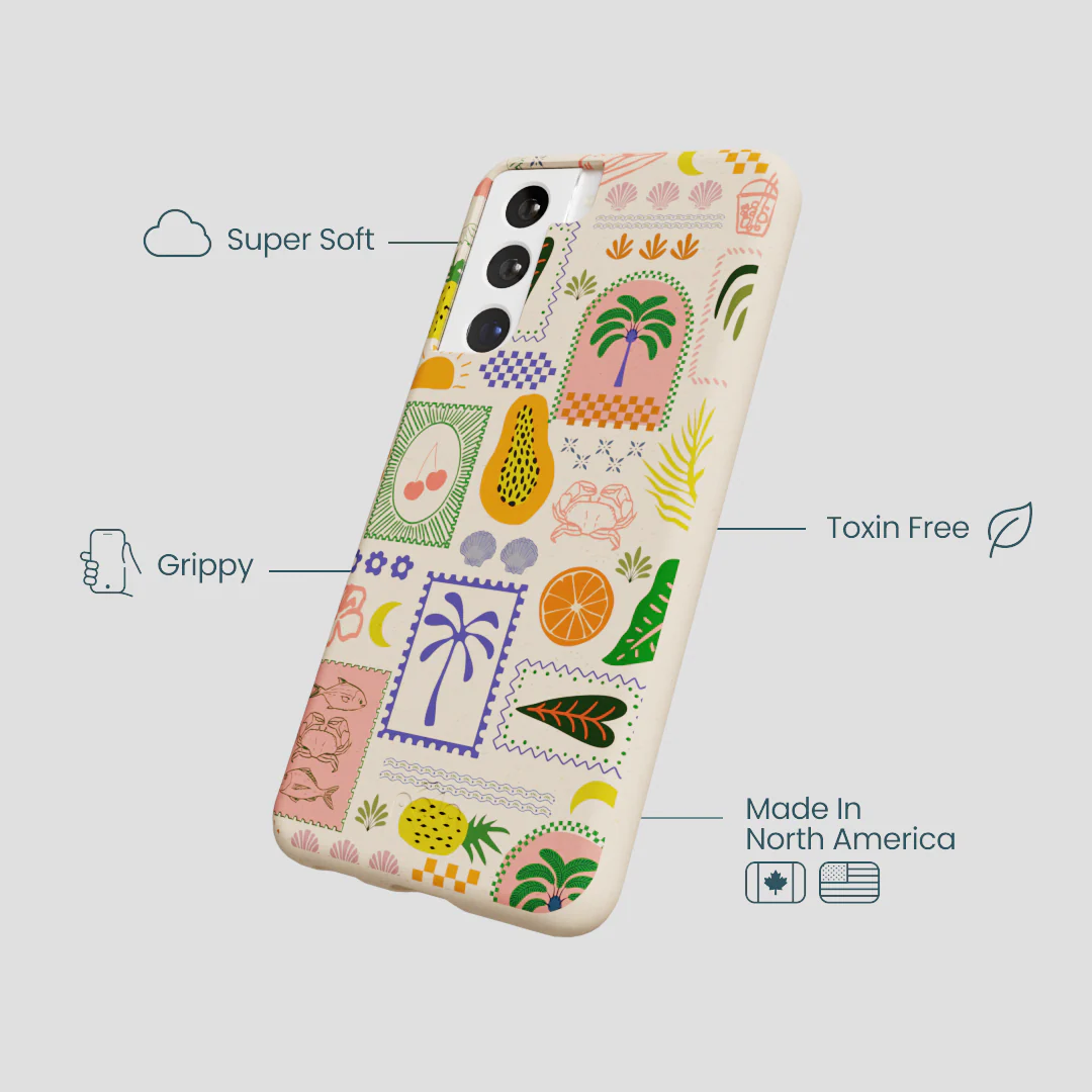 Seashell Tropic Muse Samsung Galaxy S21 Case - Image 4