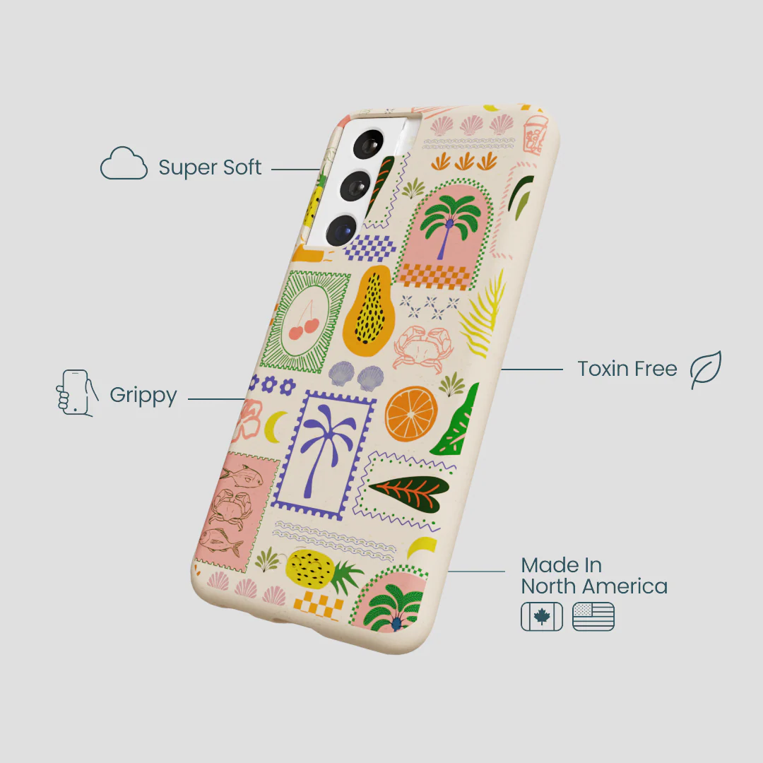 Seashell Tropic Muse Samsung Galaxy S22 Case - Image 4