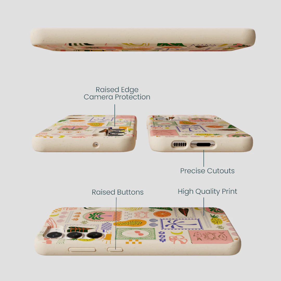 Seashell Tropic Muse Samsung Galaxy S23+(Plus) Case - Image 3
