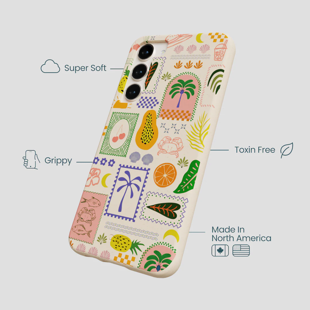 Seashell Tropic Muse Samsung Galaxy S23+(Plus) Case - Image 4