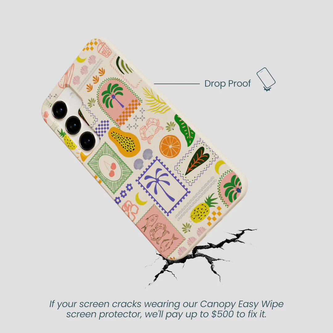 Seashell Tropic Muse Samsung Galaxy S24 Case - Image 5