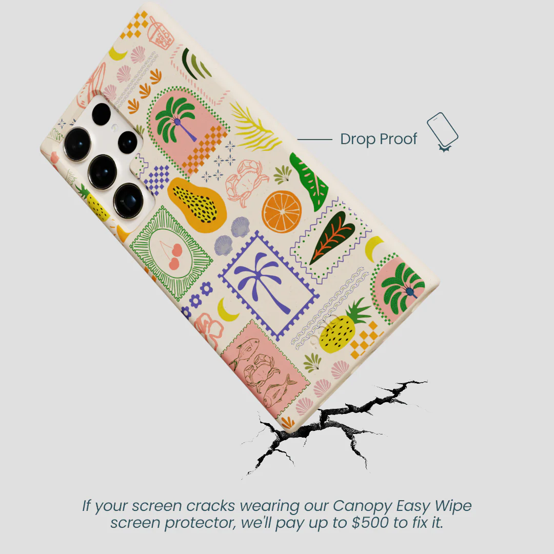 Seashell Tropic Muse Samsung Galaxy S24 Ultra Case - Image 5