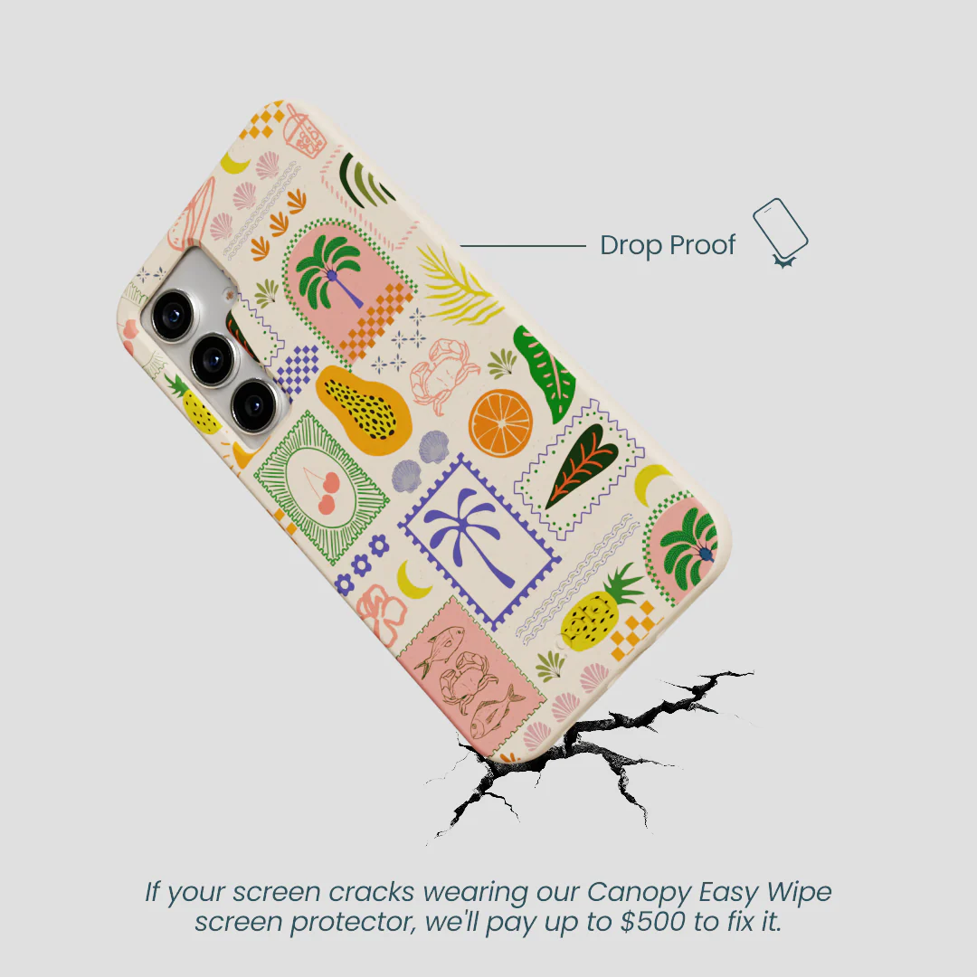 Seashell Tropic Muse Samsung Galaxy S25 Case - Image 5