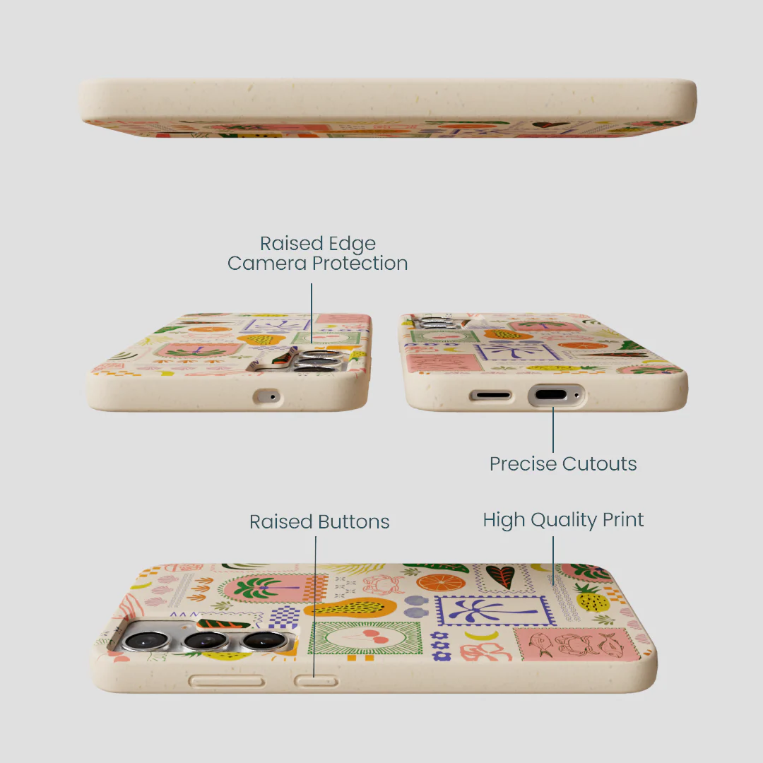 Seashell Tropic Muse Samsung Galaxy S25+(Plus) Case - Image 3