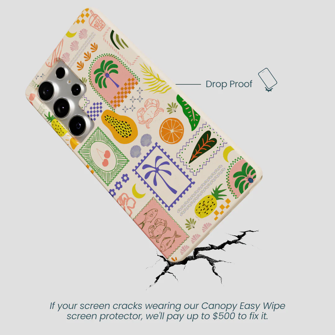 Seashell Tropic Muse Samsung Galaxy S25 Ultra Case - Image 5