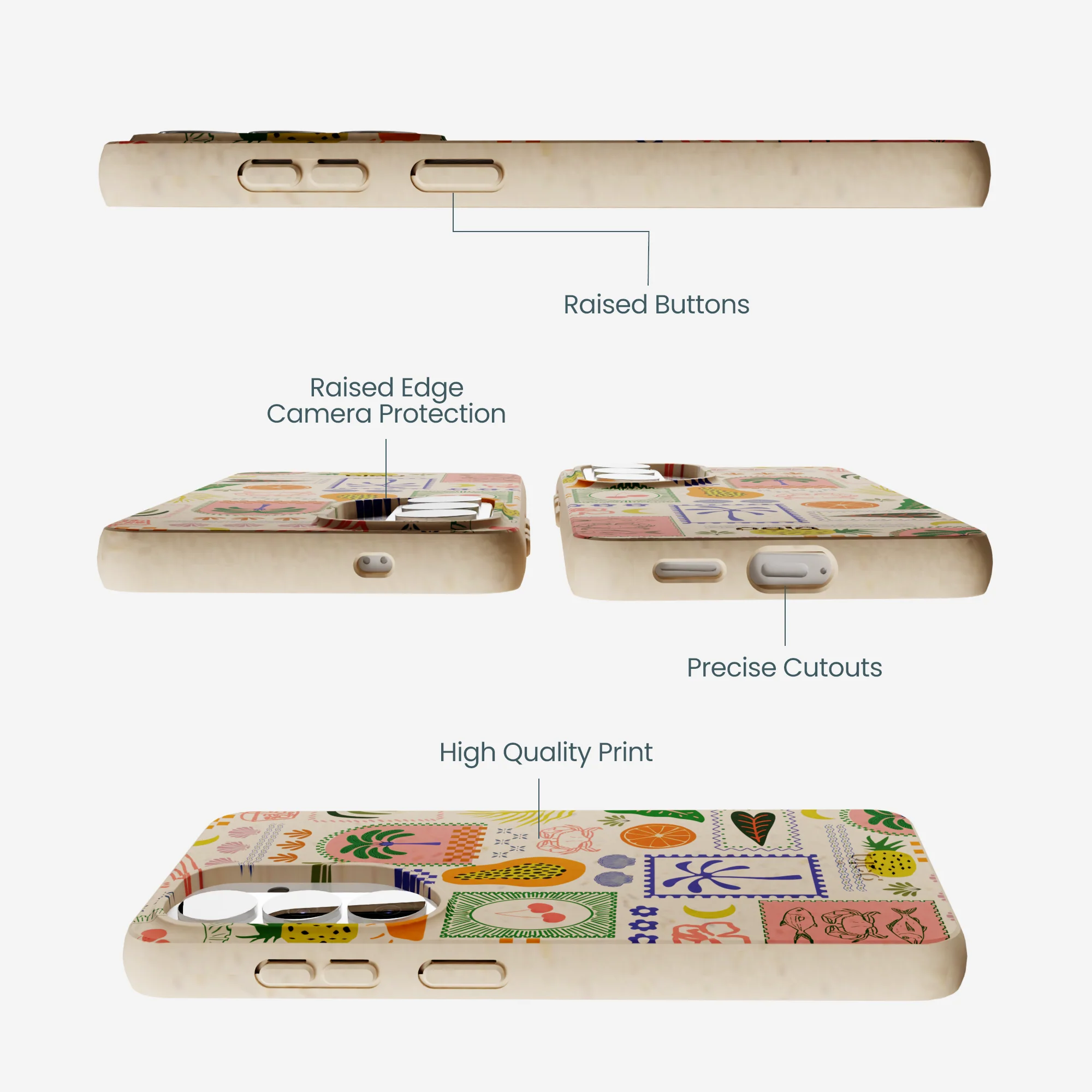 Seashell Tropic Muse Samsung Galaxy S26 Case - Image 3