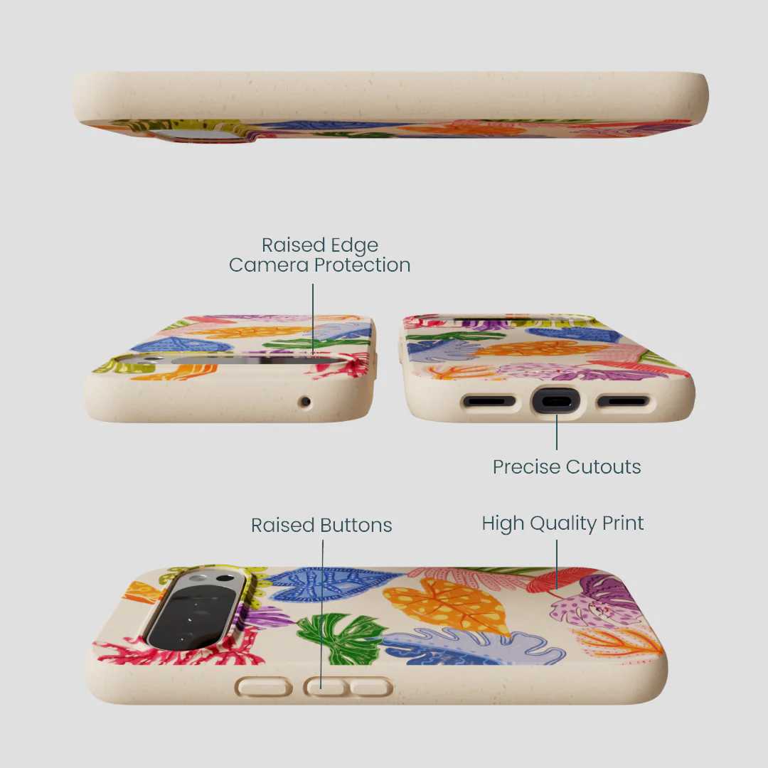 Seashell Tropical Cheer Google Pixel 10 Pro XL Case - Image 3
