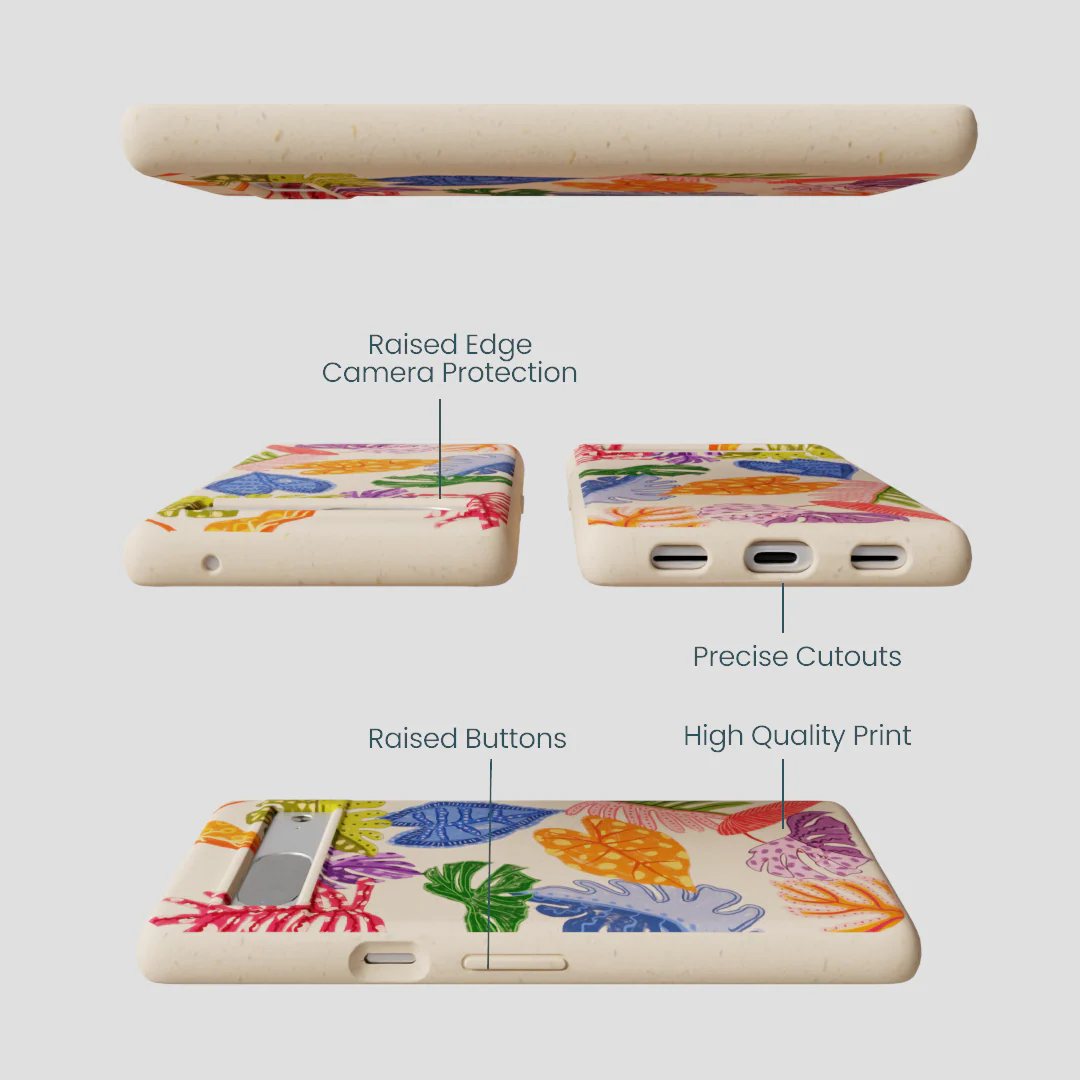 Seashell Tropical Cheer Google Pixel 7 Case - Image 3
