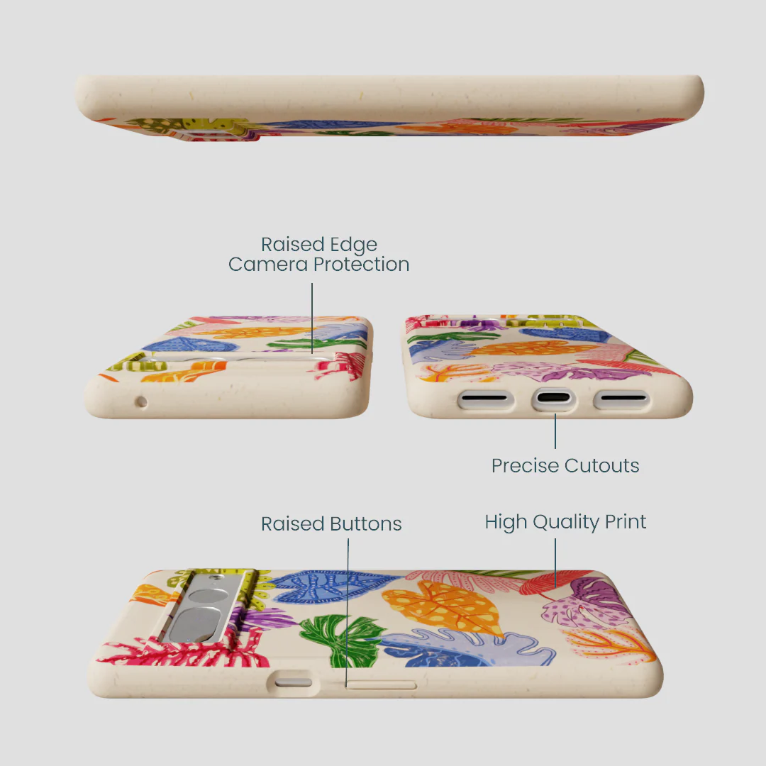 Seashell Tropical Cheer Google Pixel 7 Pro Case - Image 3