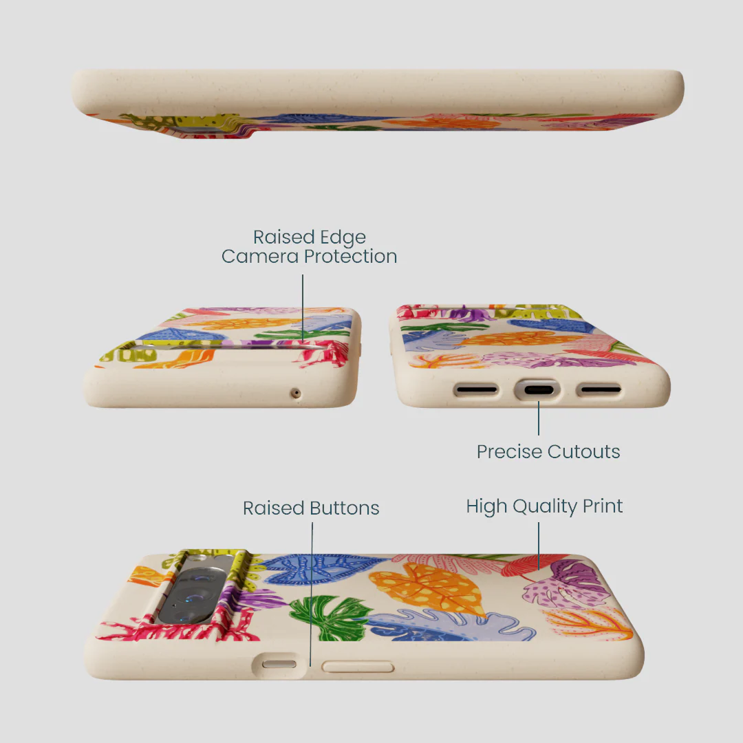 Seashell Tropical Cheer Google Pixel 8 Pro Case - Image 3