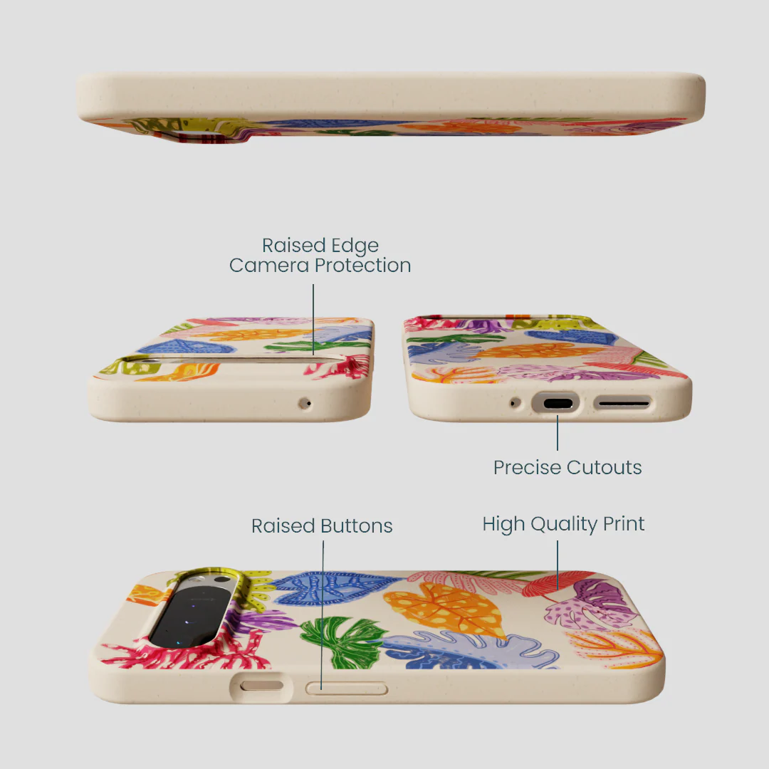 Seashell Tropical Cheer Google Pixel 9 Pro XL Case - Image 3