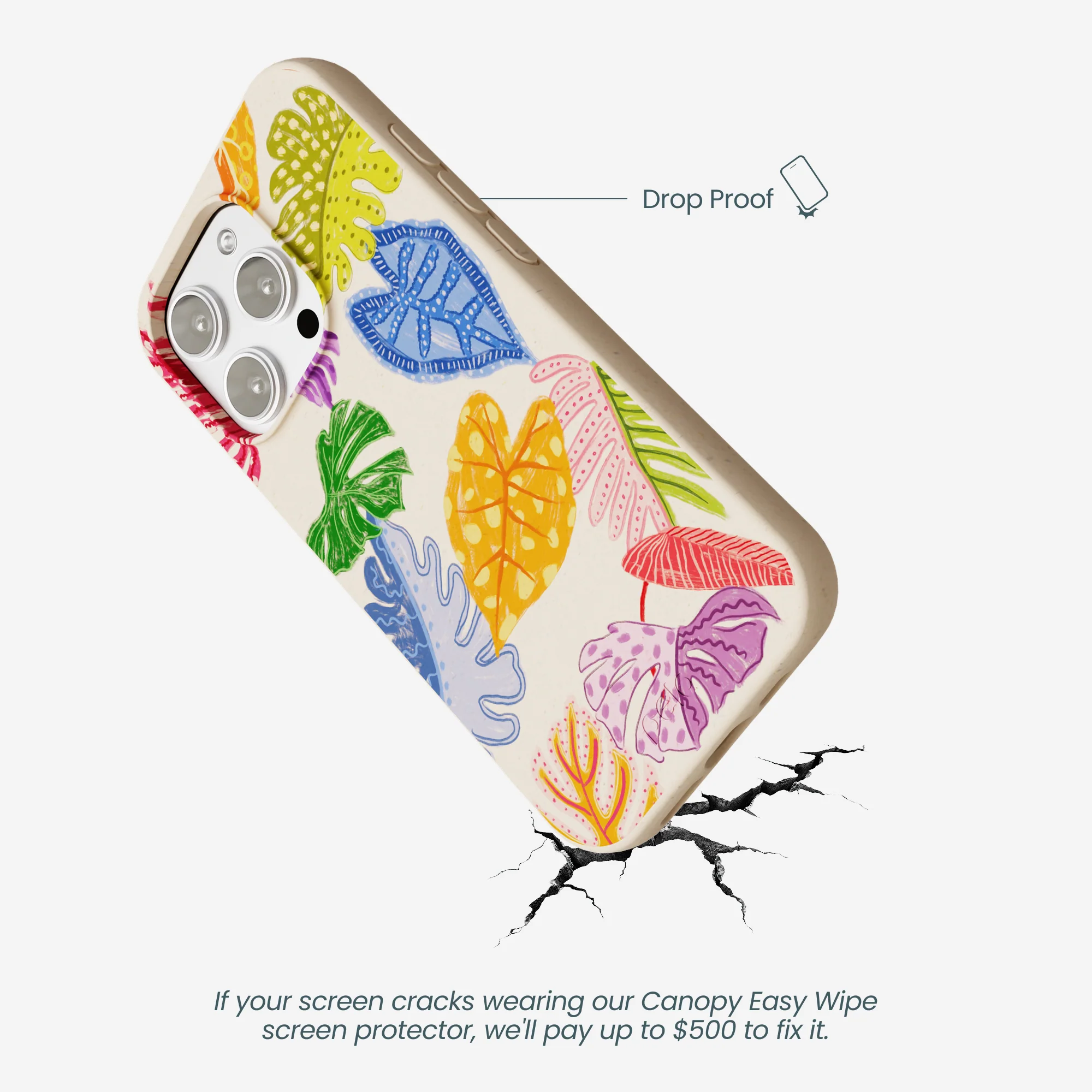 Seashell Tropical Cheer iPhone 16 Pro Max Case - Image 5