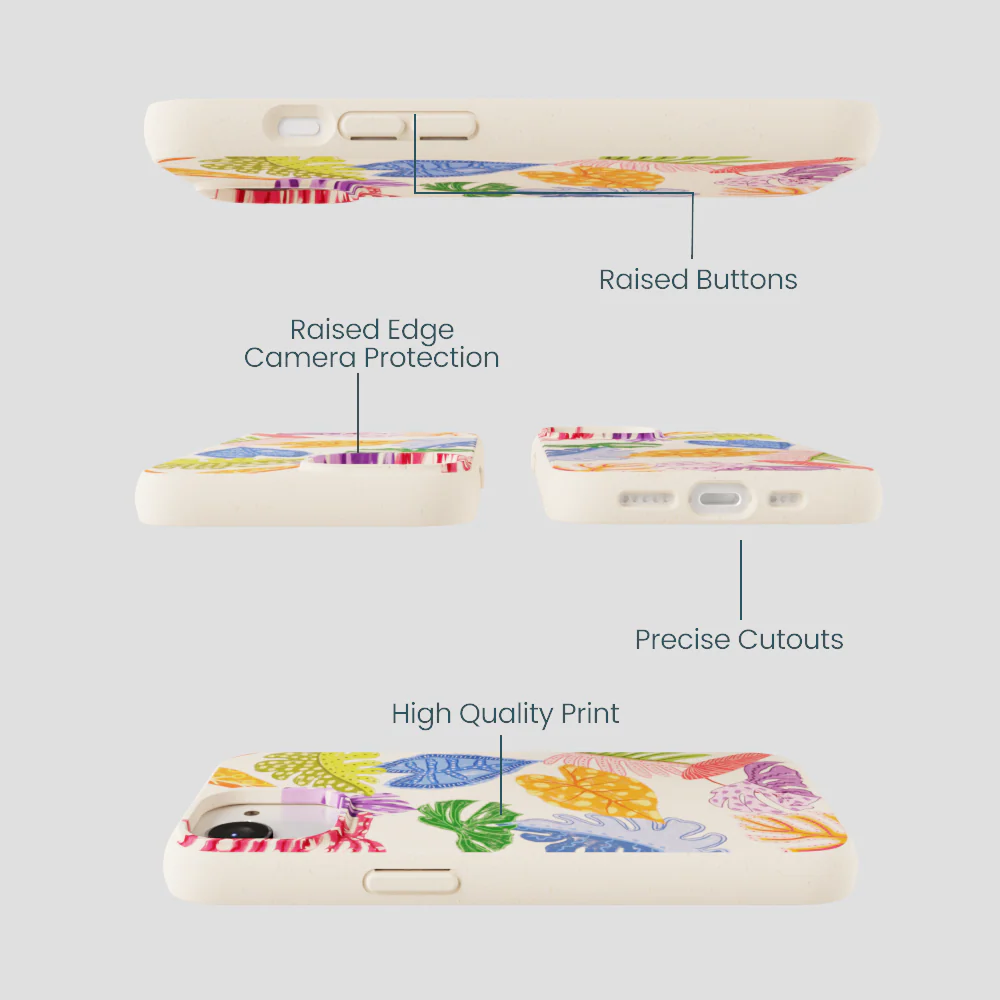 Seashell Tropical Cheer iPhone 16e/17e Case - Image 3