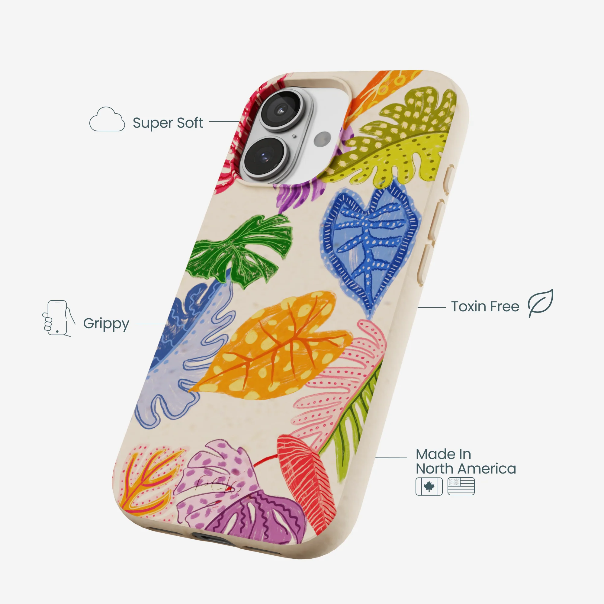Seashell Tropical Cheer iPhone 17 Case - Image 4