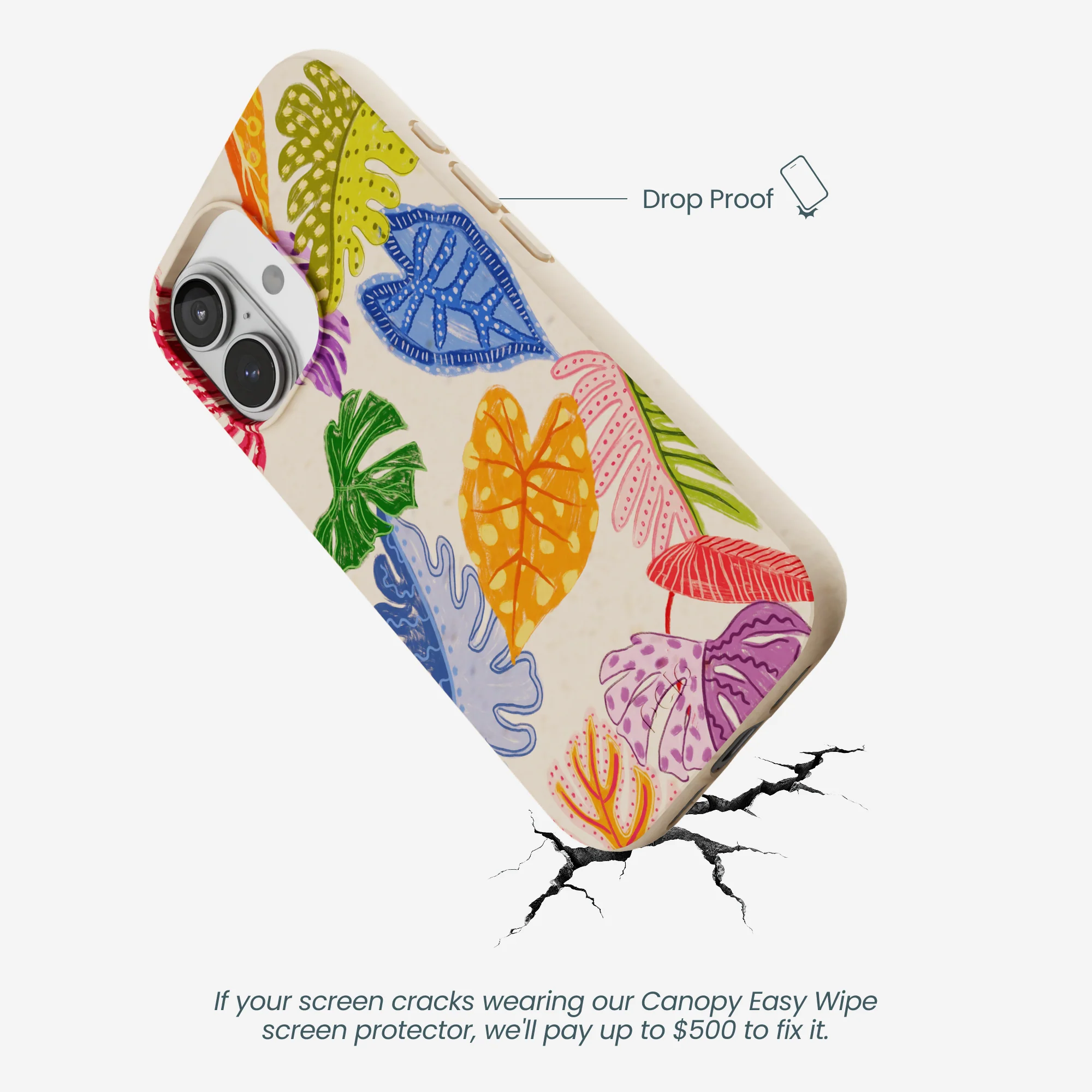 Seashell Tropical Cheer iPhone 17 Case - Image 5