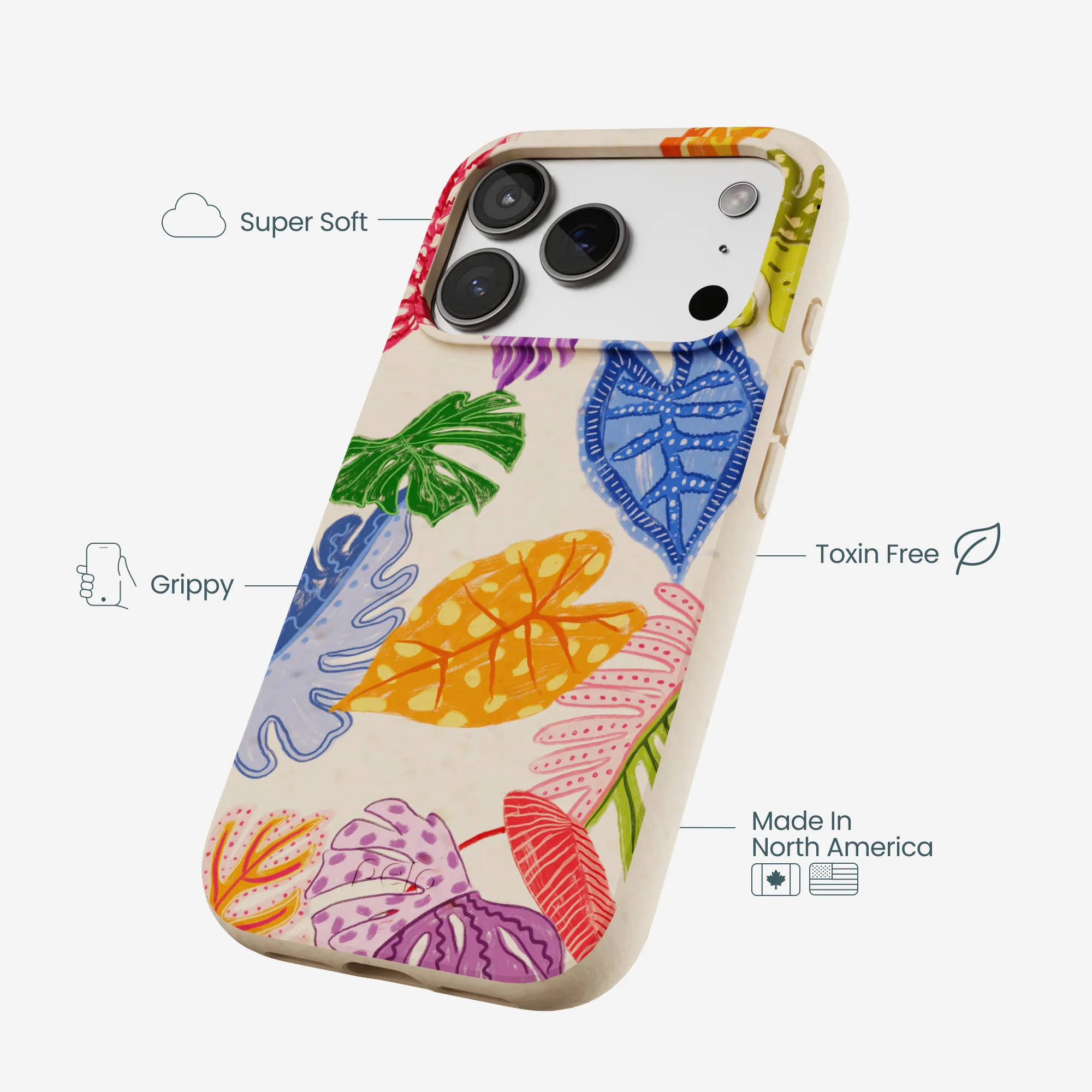 Seashell Tropical Cheer iPhone 17 Pro Case - Image 4