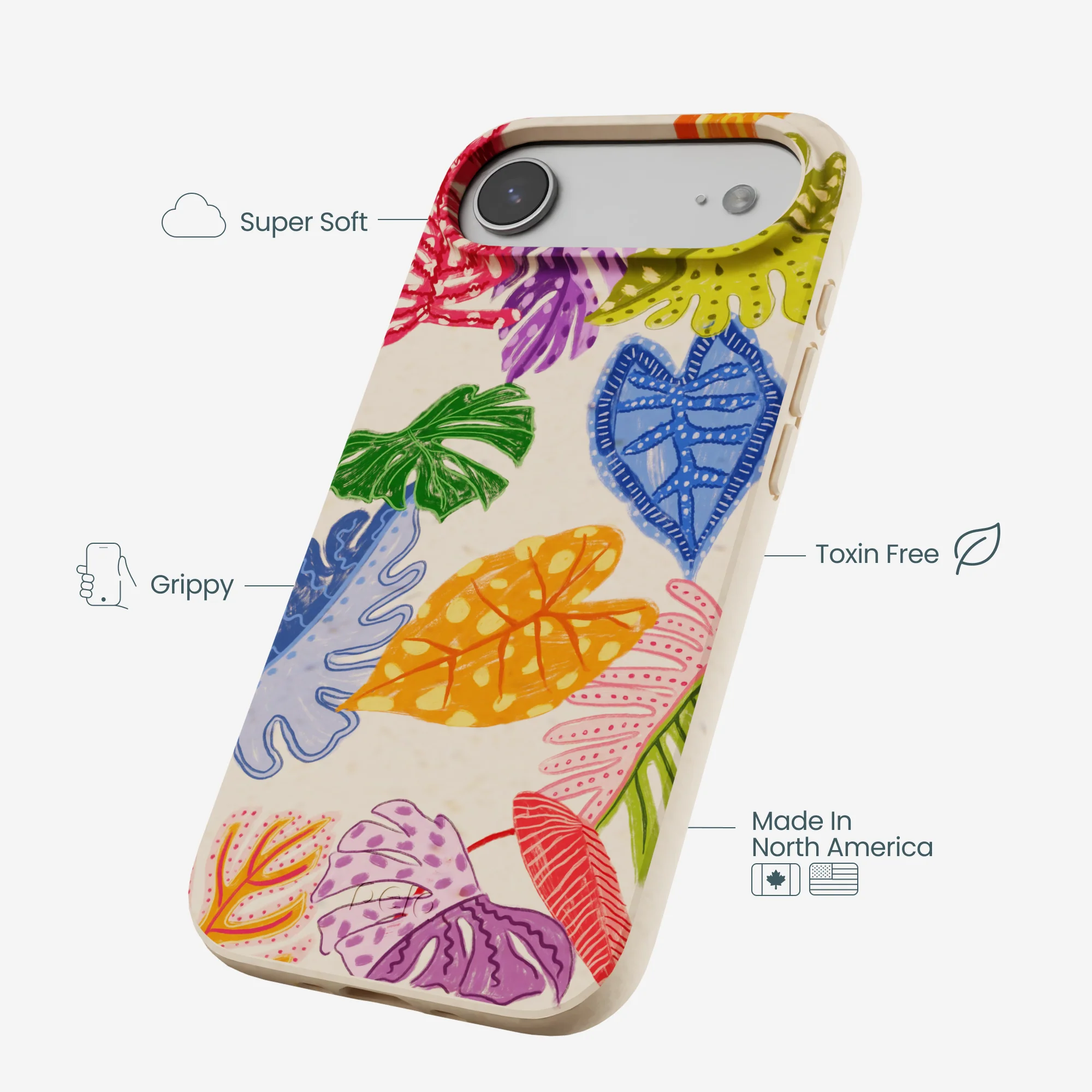 Seashell Tropical Cheer iPhone Air Case - Image 4