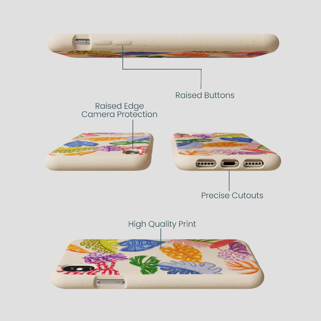 Seashell Tropical Cheer iPhone XR Case - Image 3