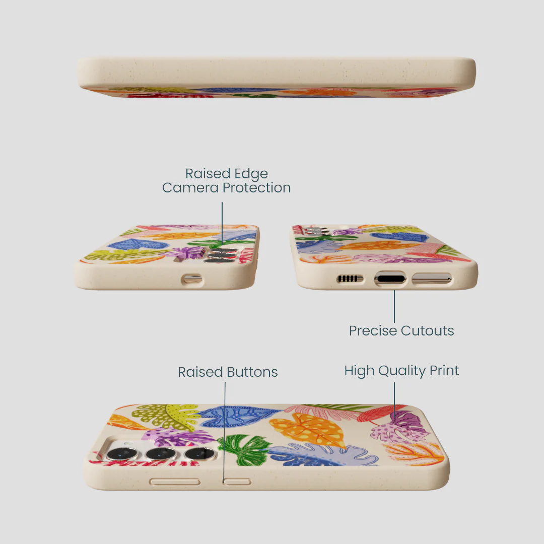 Seashell Tropical Cheer Samsung Galaxy S23 Case - Image 3
