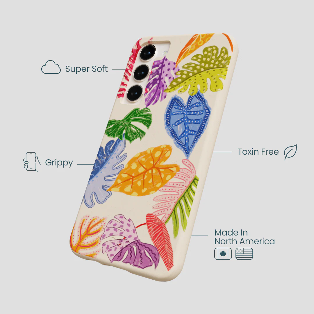 Seashell Tropical Cheer Samsung Galaxy S23+(Plus) Case - Image 4