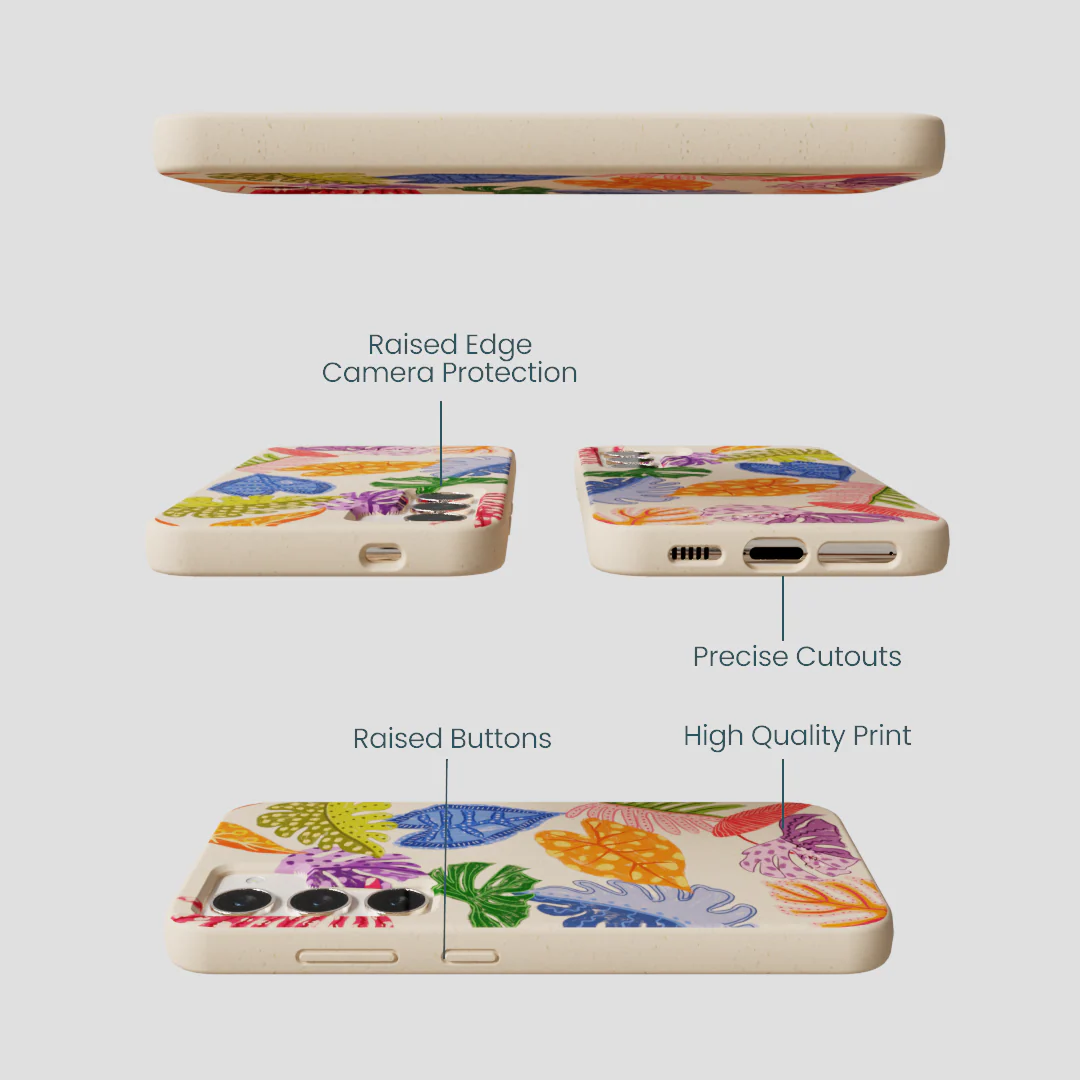 Seashell Tropical Cheer Samsung Galaxy S24 Case - Image 3
