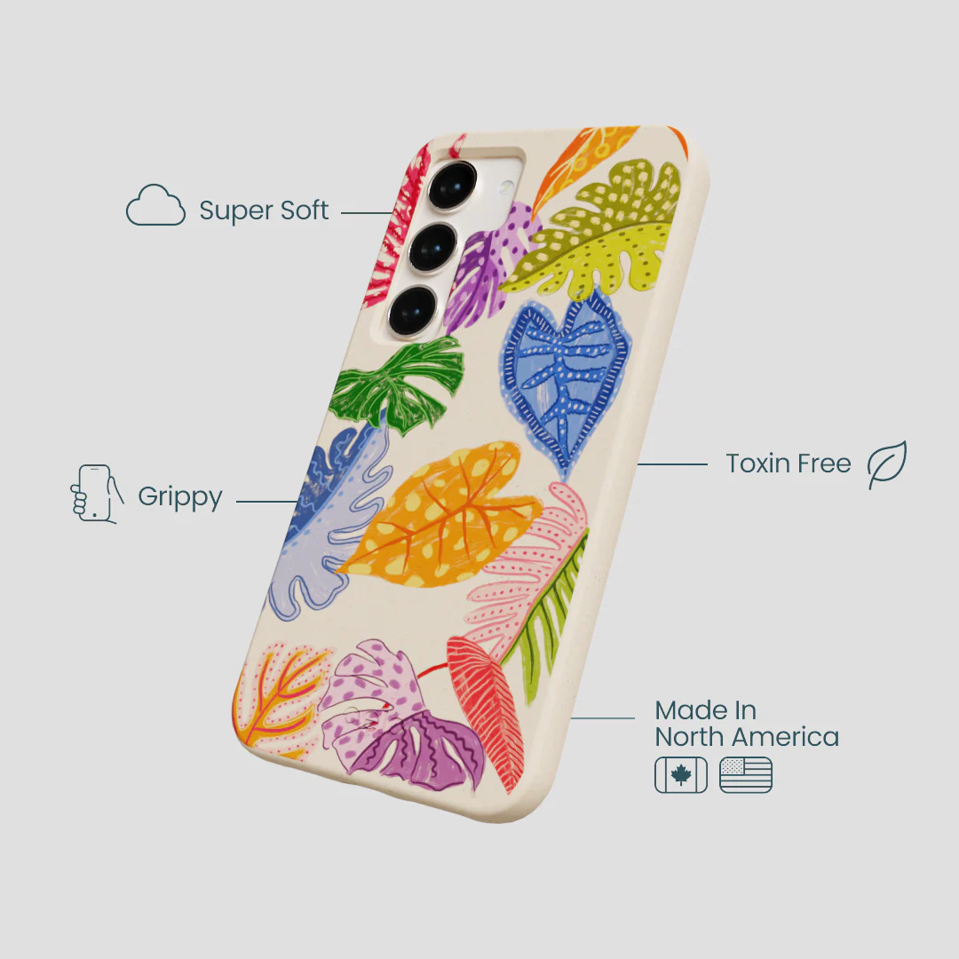 Seashell Tropical Cheer Samsung Galaxy S24 Case - Image 4