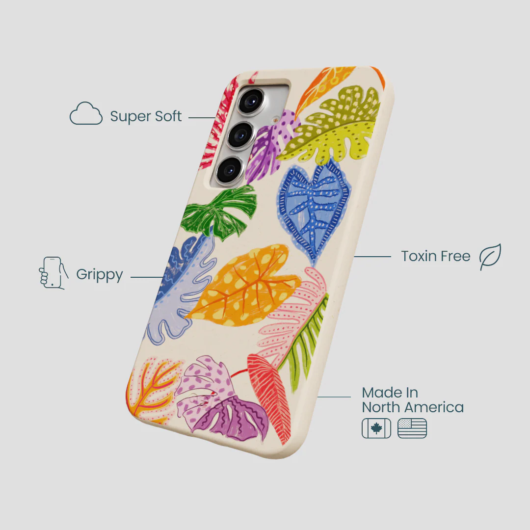 Seashell Tropical Cheer Samsung Galaxy S25 Case - Image 4