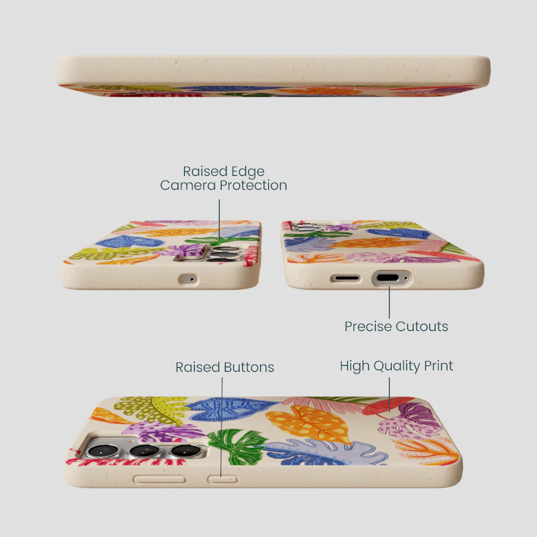 Seashell Tropical Cheer Samsung Galaxy S25+(Plus) Case - Image 3