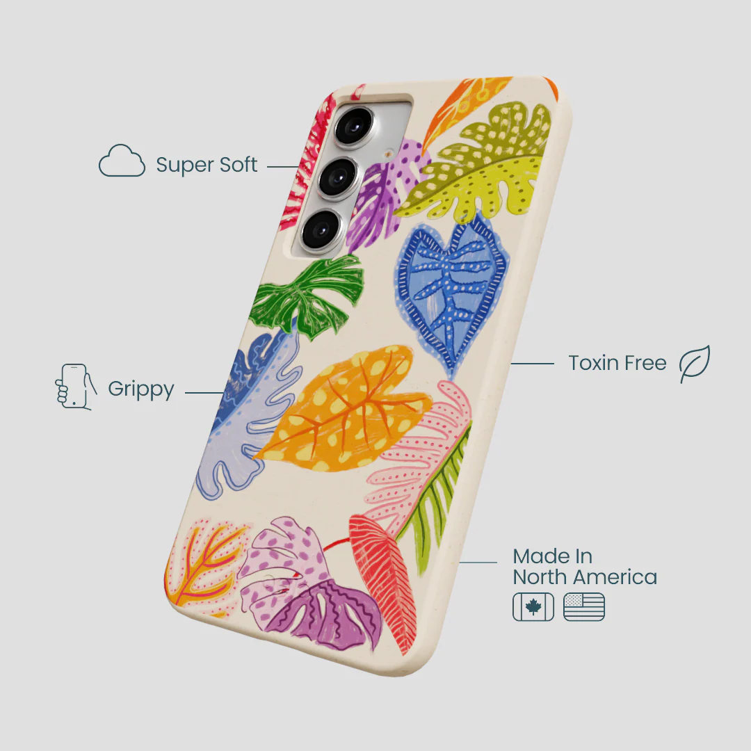 Seashell Tropical Cheer Samsung Galaxy S25+(Plus) Case - Image 4