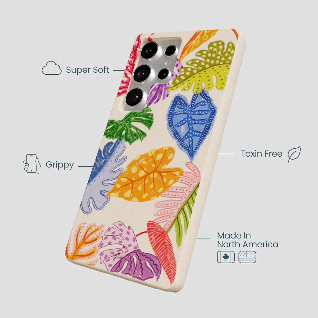 Seashell Tropical Cheer Samsung Galaxy S25 Ultra Case - Image 4