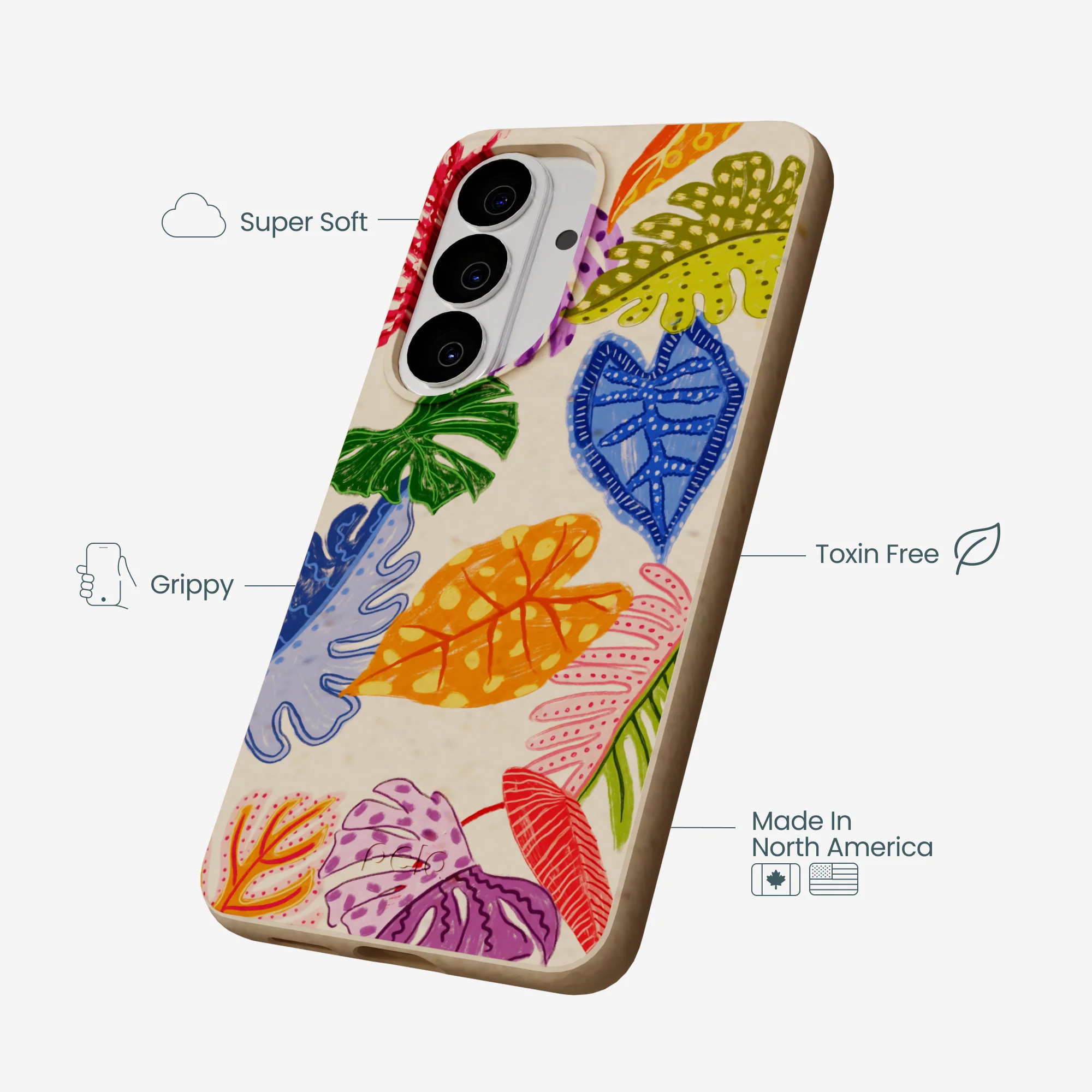 Seashell Tropical Cheer Samsung Galaxy S26 Case - Image 4