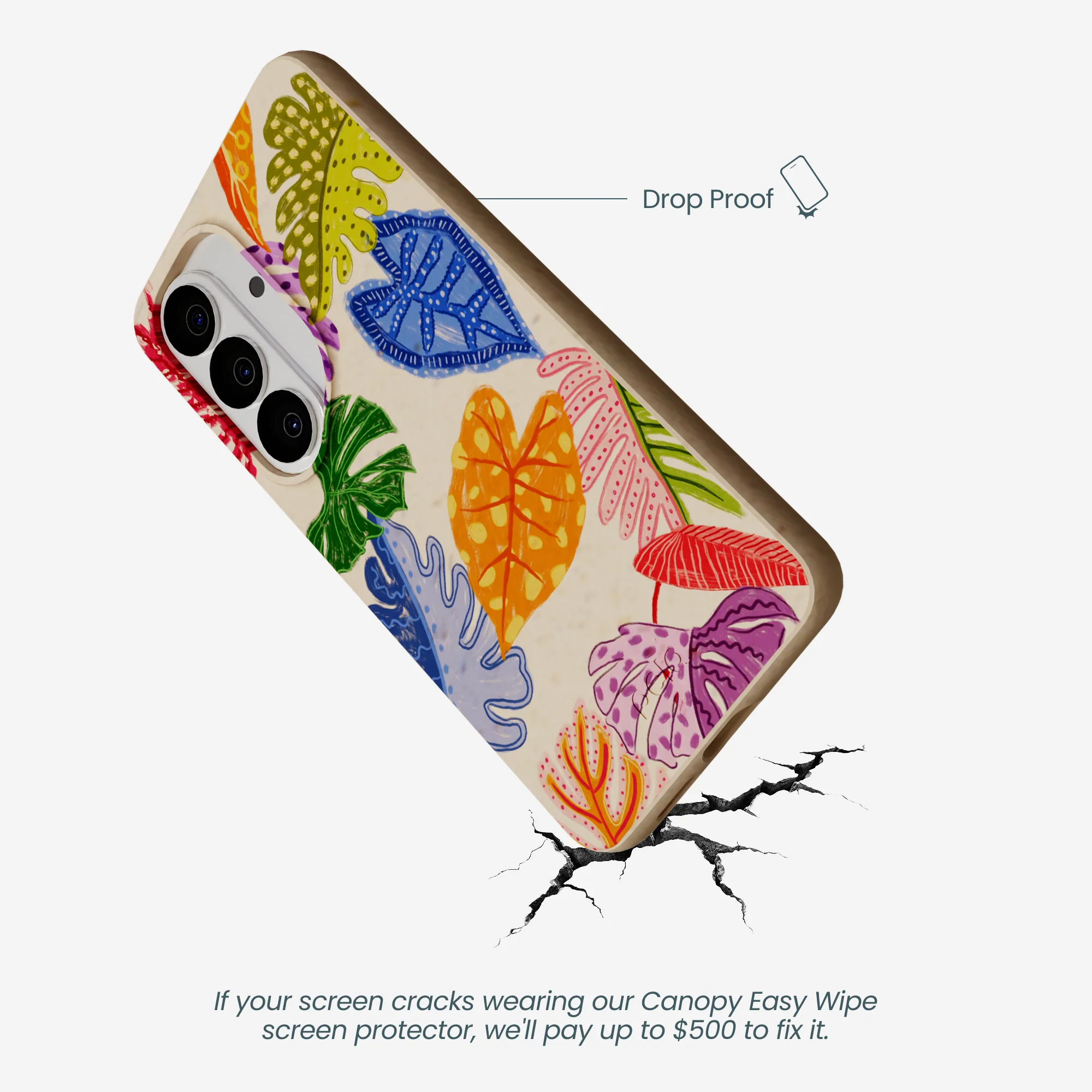 Seashell Tropical Cheer Samsung Galaxy S26 Case - Image 5