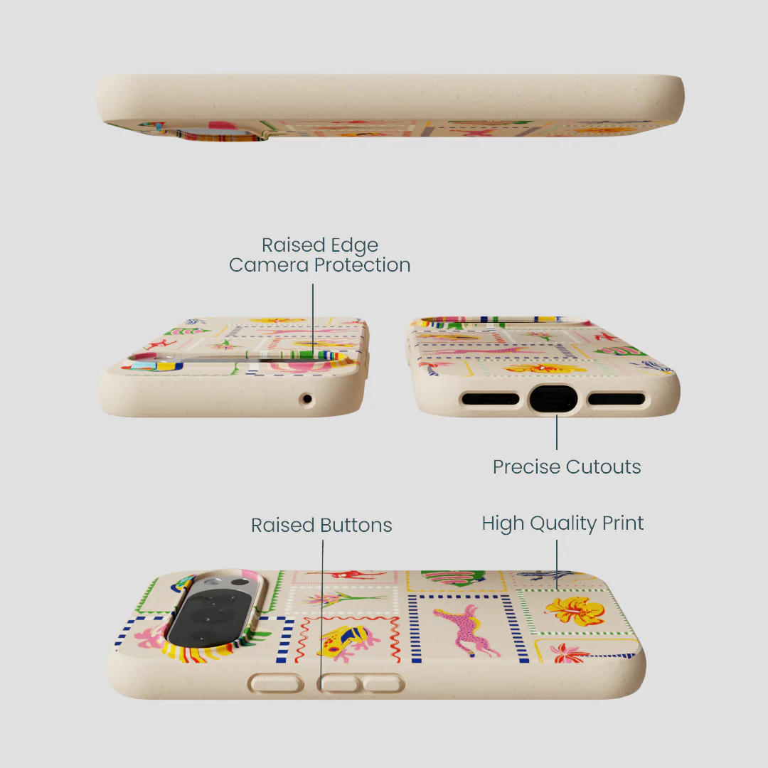 Seashell Tropical Paradise Google Pixel 10/10 Pro Case - Image 3