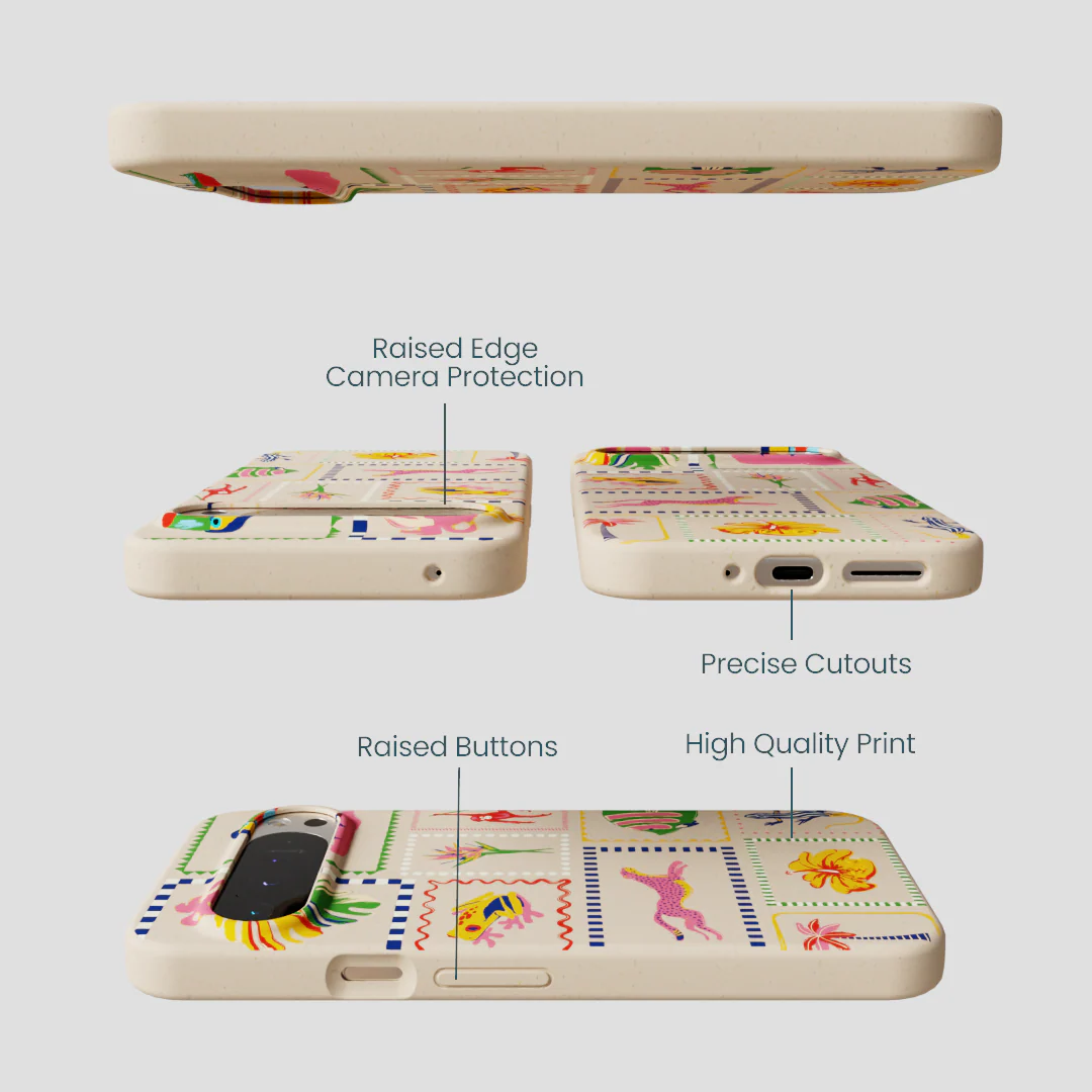 Seashell Tropical Paradise Google Pixel 9 Pro XL Case - Image 3